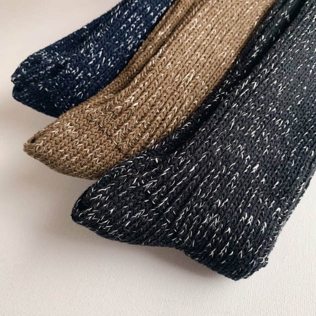 Nishiguchi Kutsushita Boston Hemp Cotton Socks