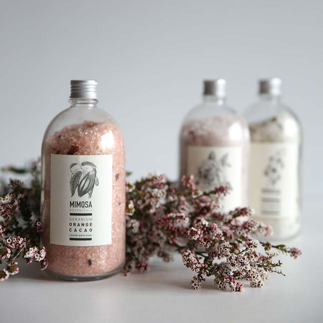 Mimosa Botanicals Luxury Bath Soak 125g Sachet