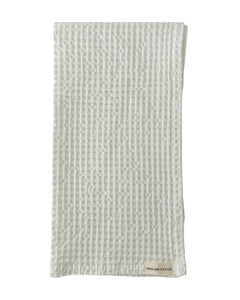 Organic Cotton Rustic Waffle Tea Towel