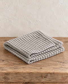 Organic Cotton Rustic Waffle Face Cloth