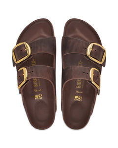 Birkenstock Arizona Big Buckle Oiled Habana Brown Leather Regular