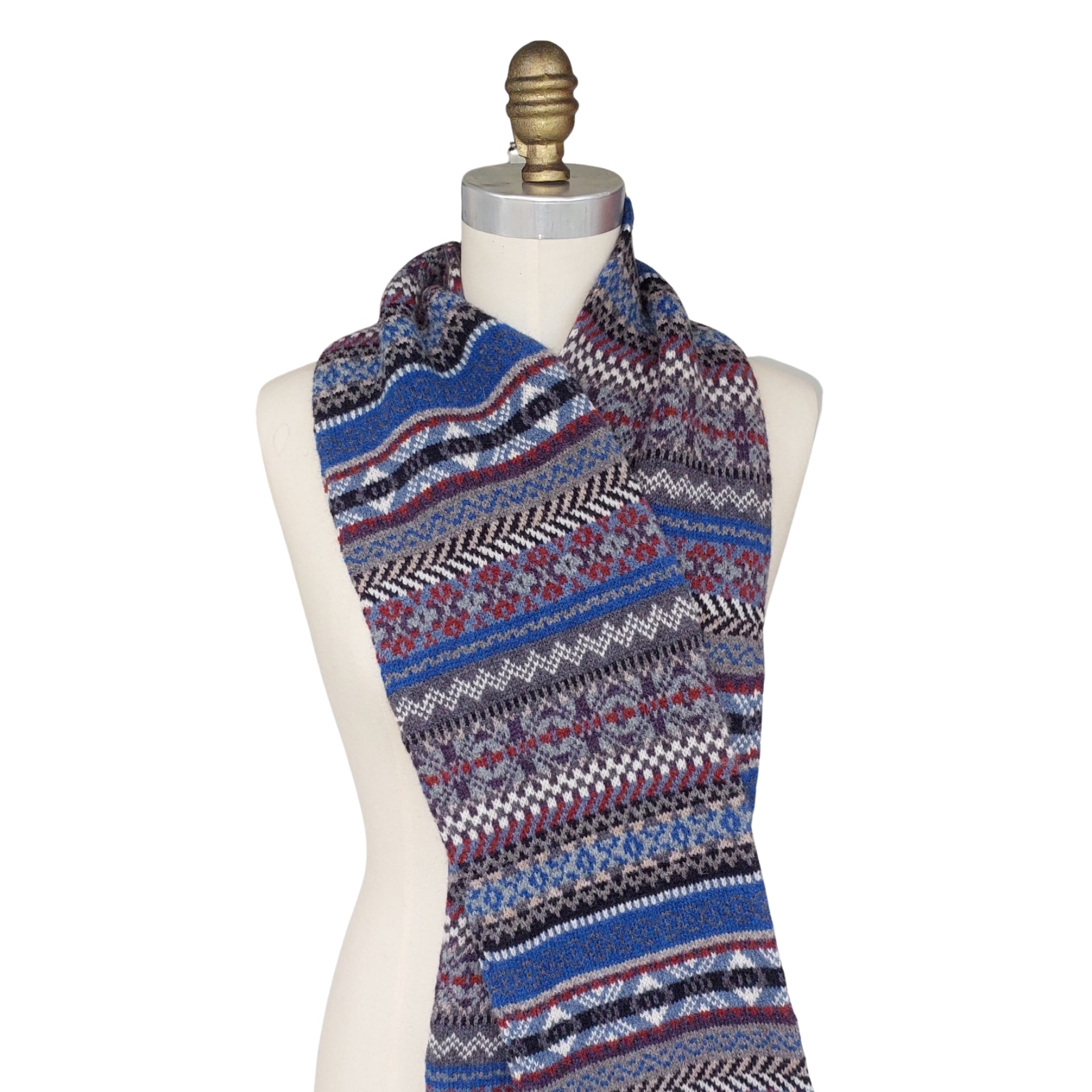 Mr Wool Lochinver Patterned Scarf
