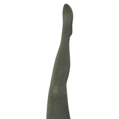 Tightology Luxe Olive Green Wool Tights