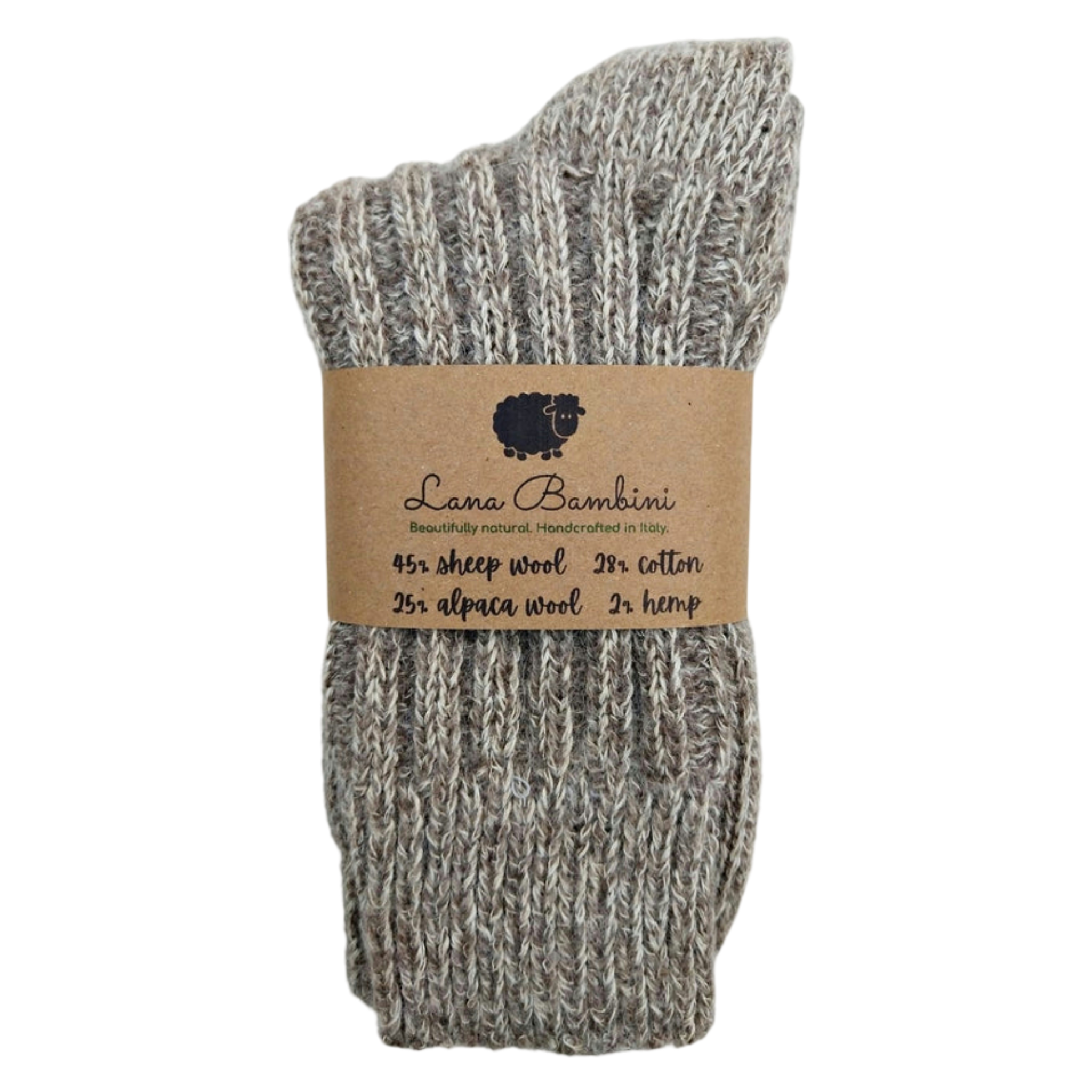 Lana Bambini Sara Wool Alpaca Cotton Hemp Socks