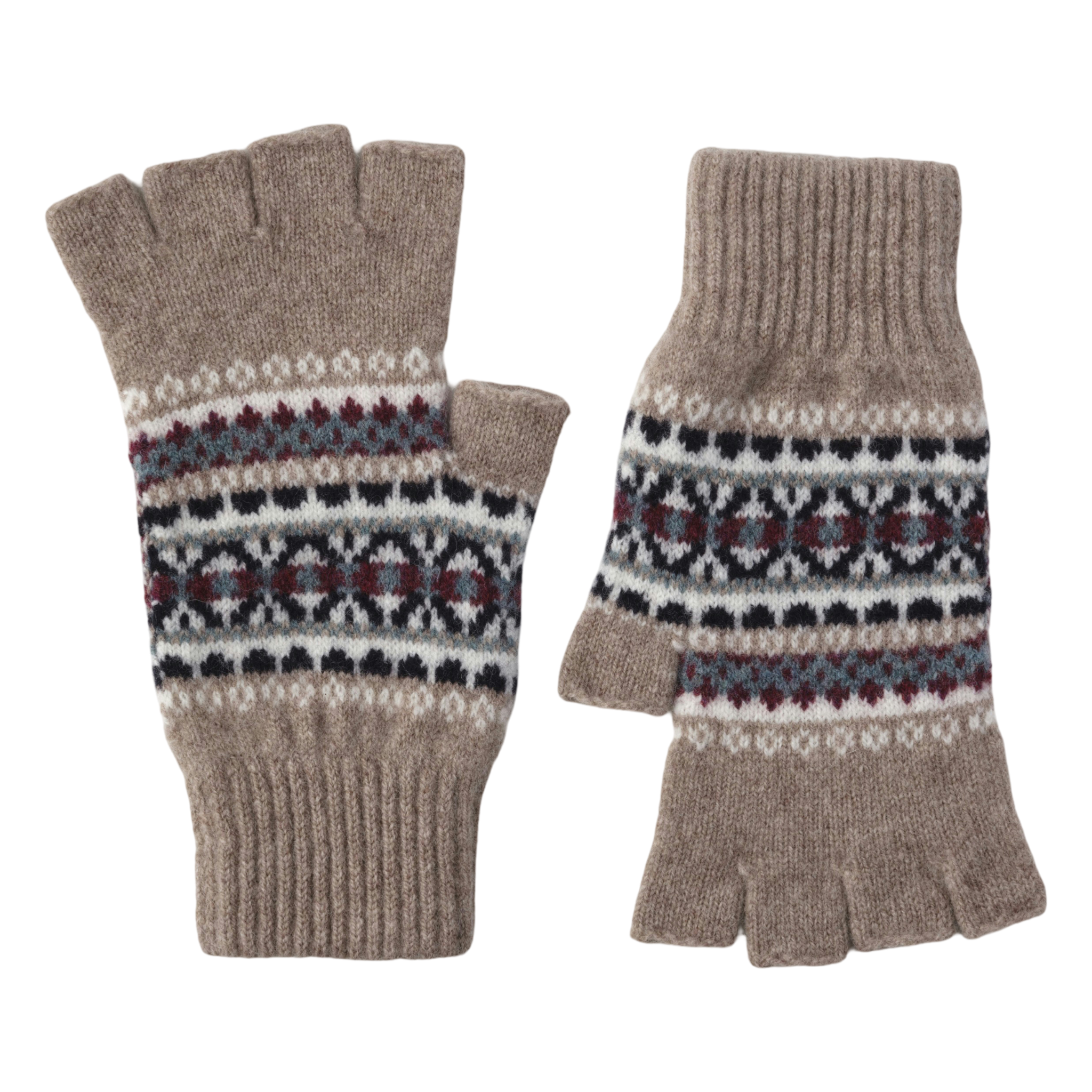 Mackie Kerse Fingerless Wool Gloves