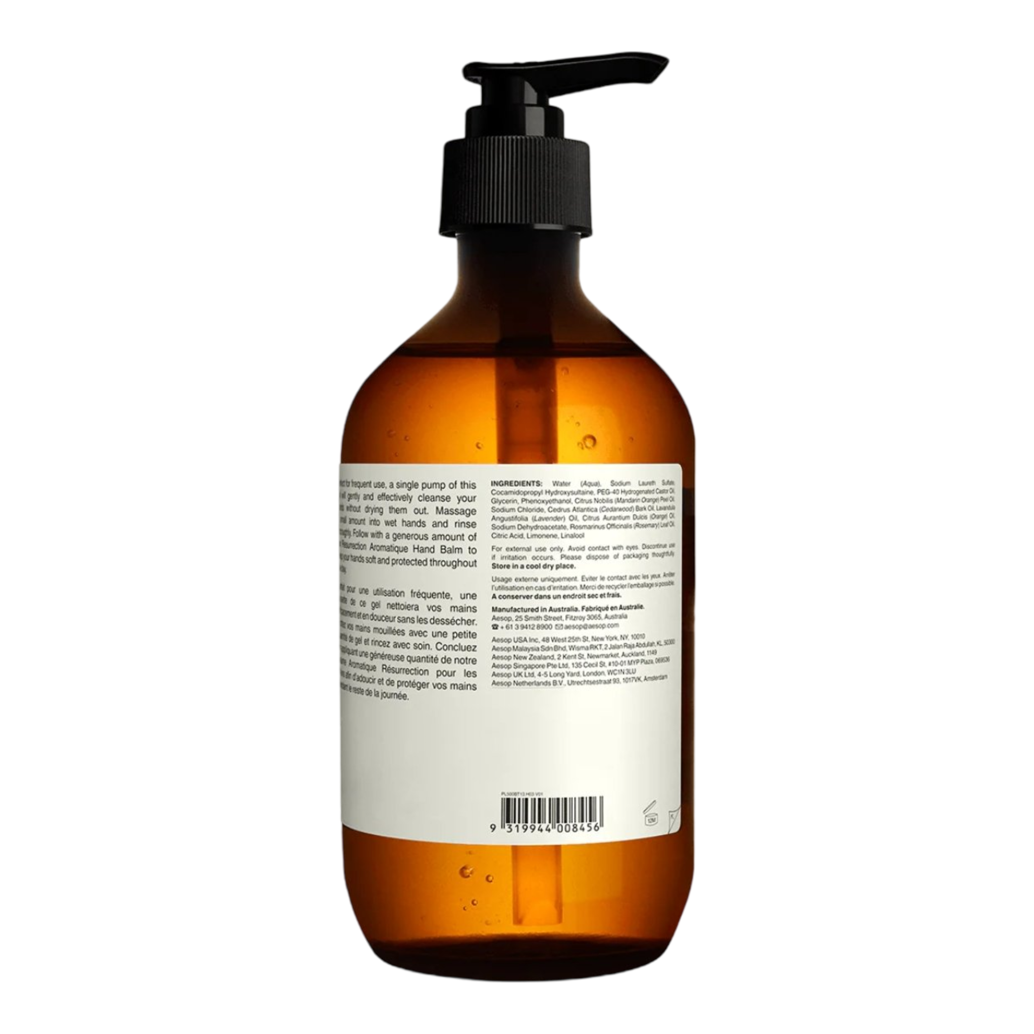 Aesop Resurrection Aromatique Hand Wash 500ml