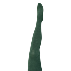 Tightology Luxe Green Merino Wool Tights