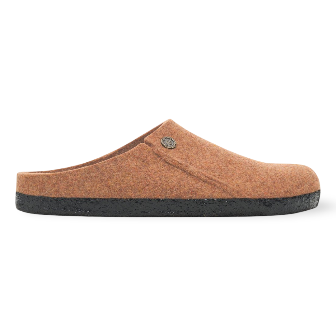 Birkenstock Zermatt Toffee Melange Wool Felt Slipper