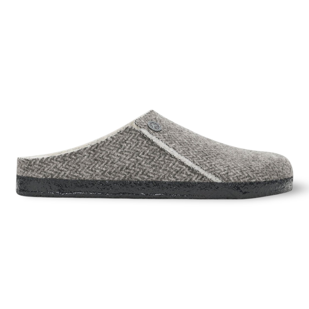 Birkenstock Zermatt Shearling Herringbone Wool Felt Slipper
