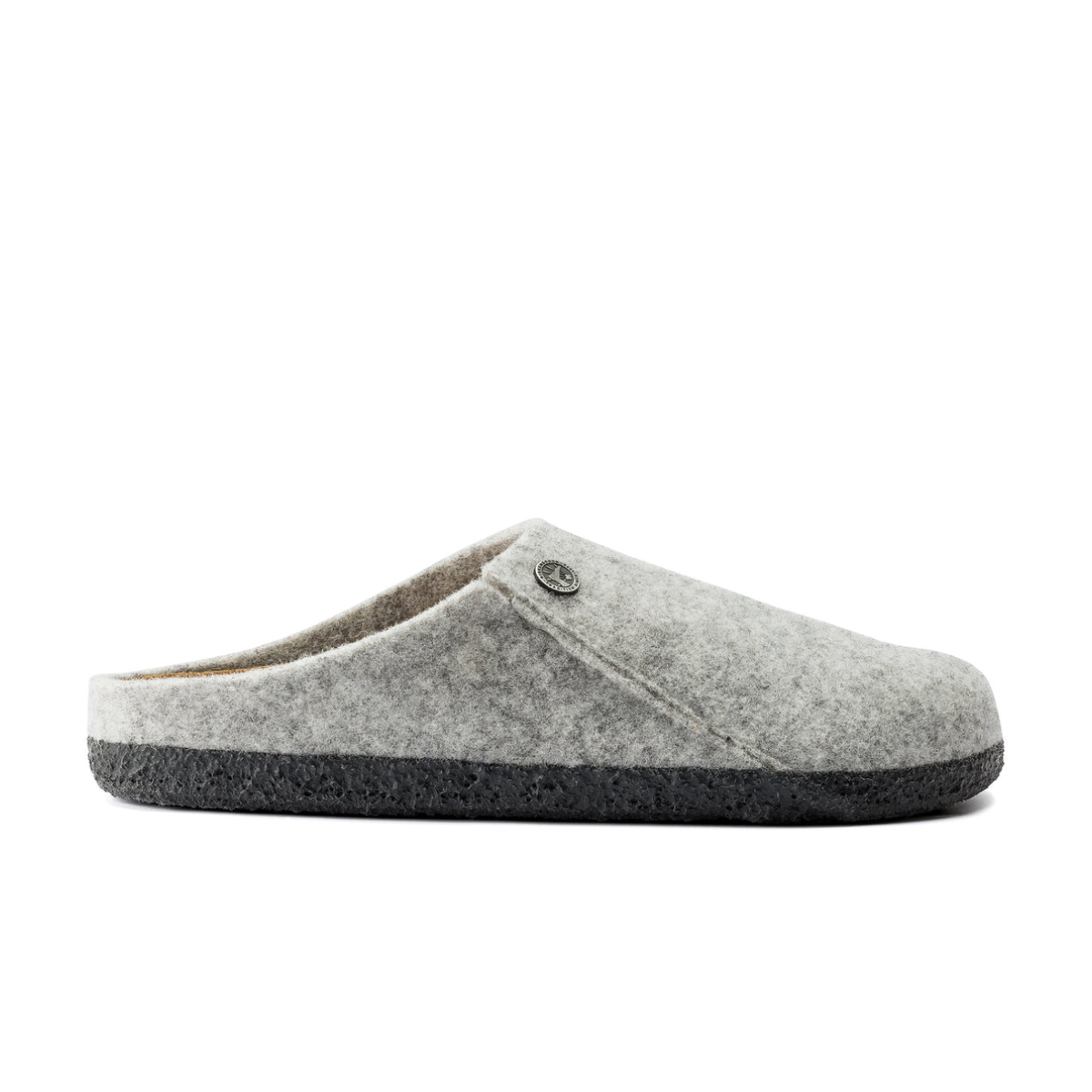 Birkenstock Zermatt Light Grey Wool Felt Slipper