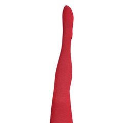 Tightology Geo Red Merino Wool Tights