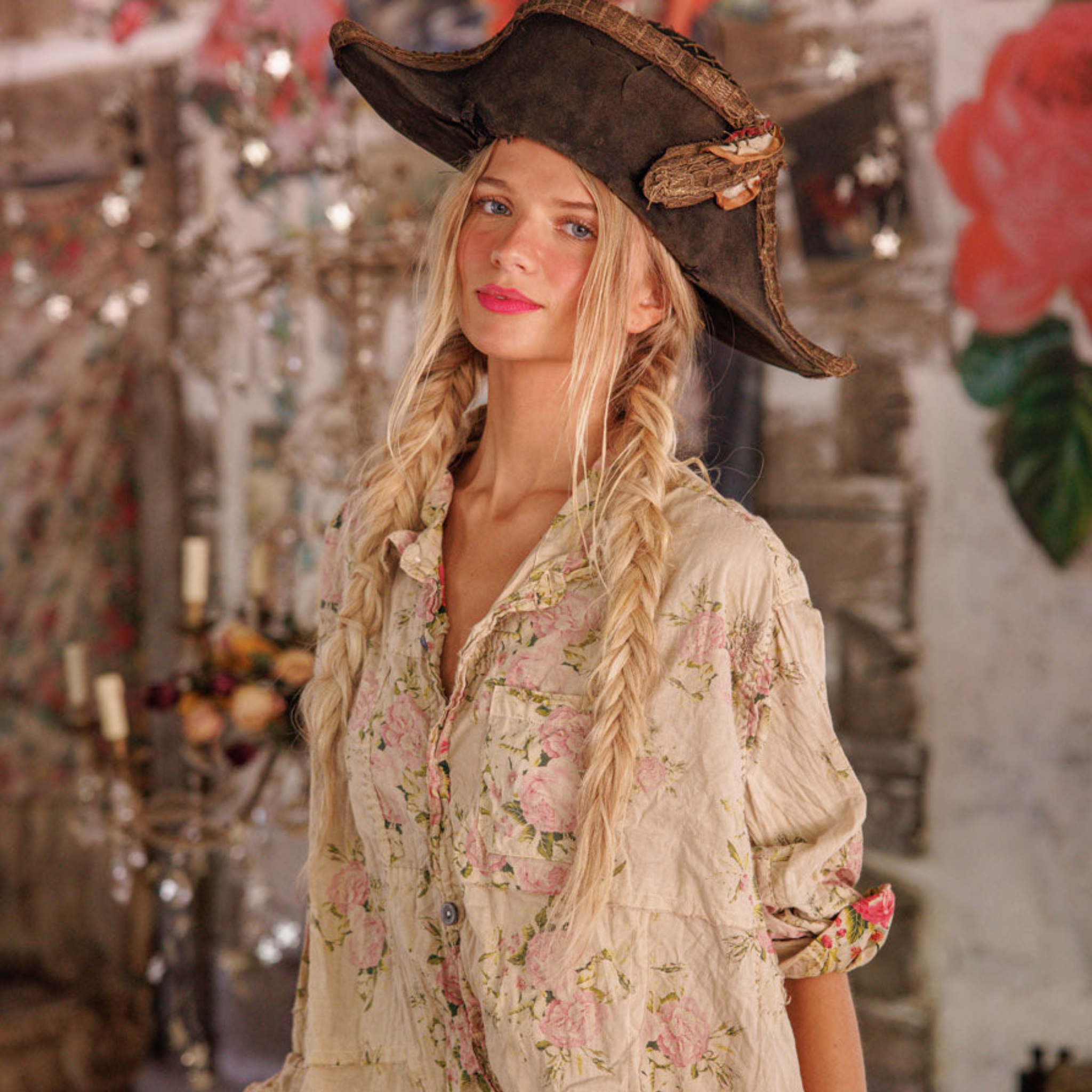 Magnolia Pearl Printed Adison Workshirt