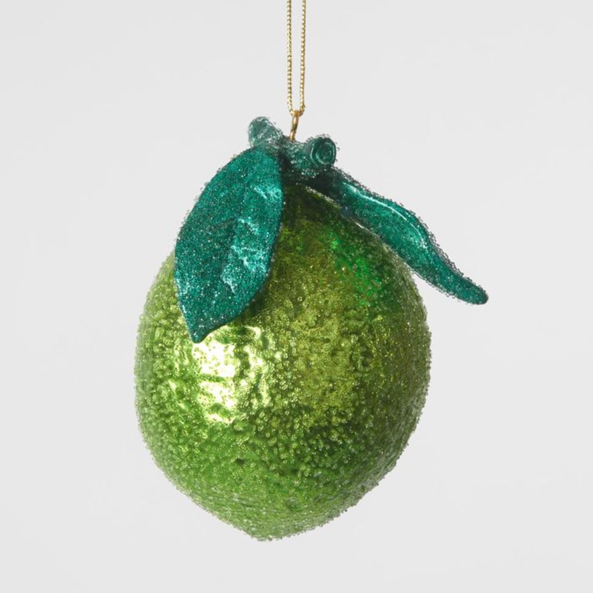 La Dolce Vita Glitter Lime Decoration