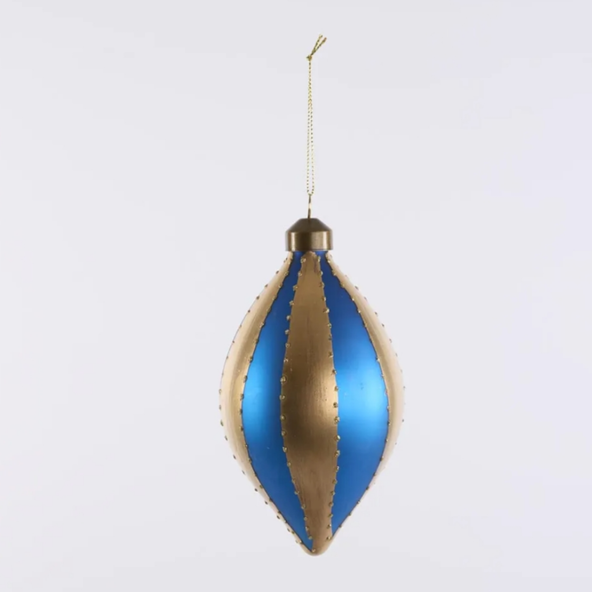 Carnival Tear Drop Multicolour Bauble