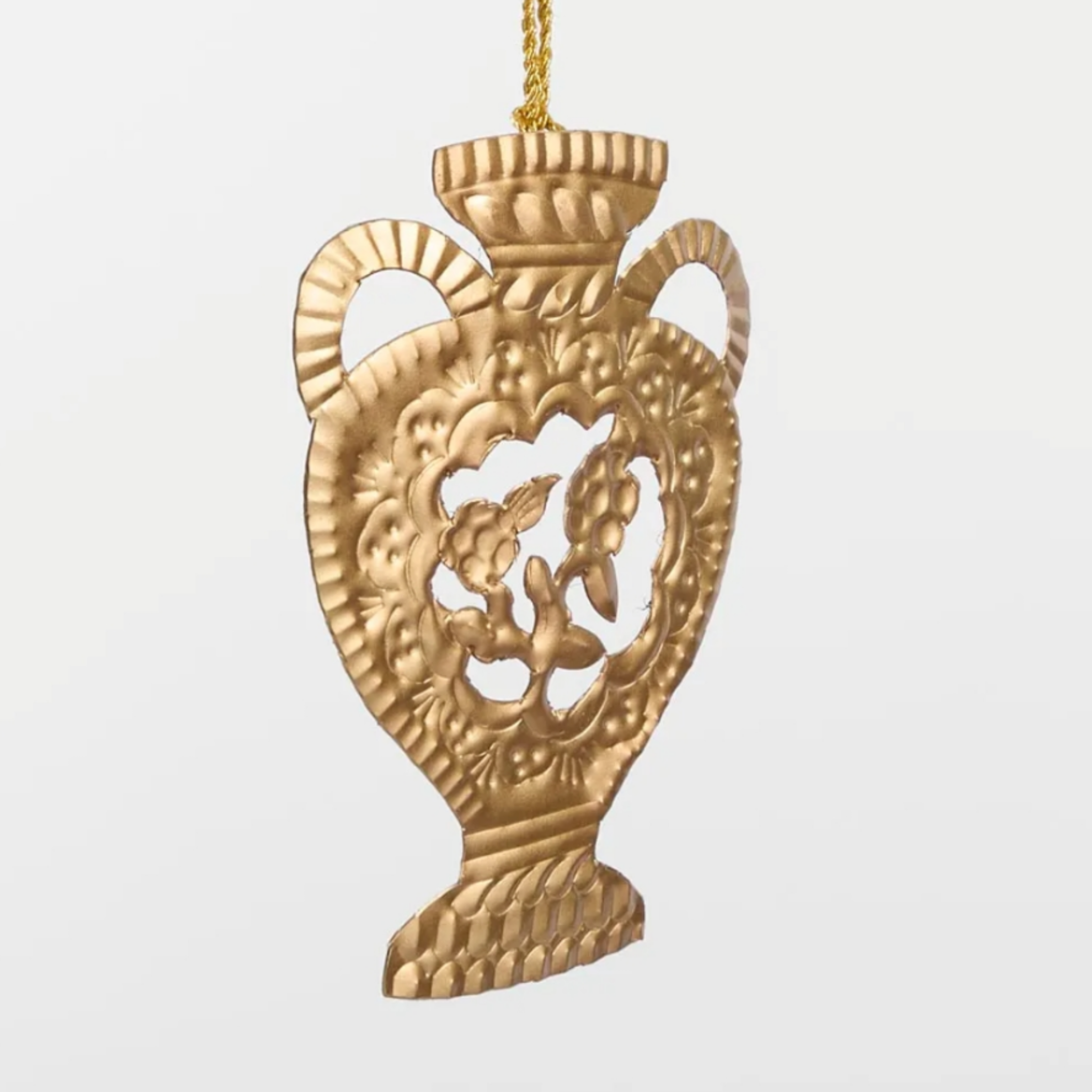 Gilt Urn Hanging Decoration