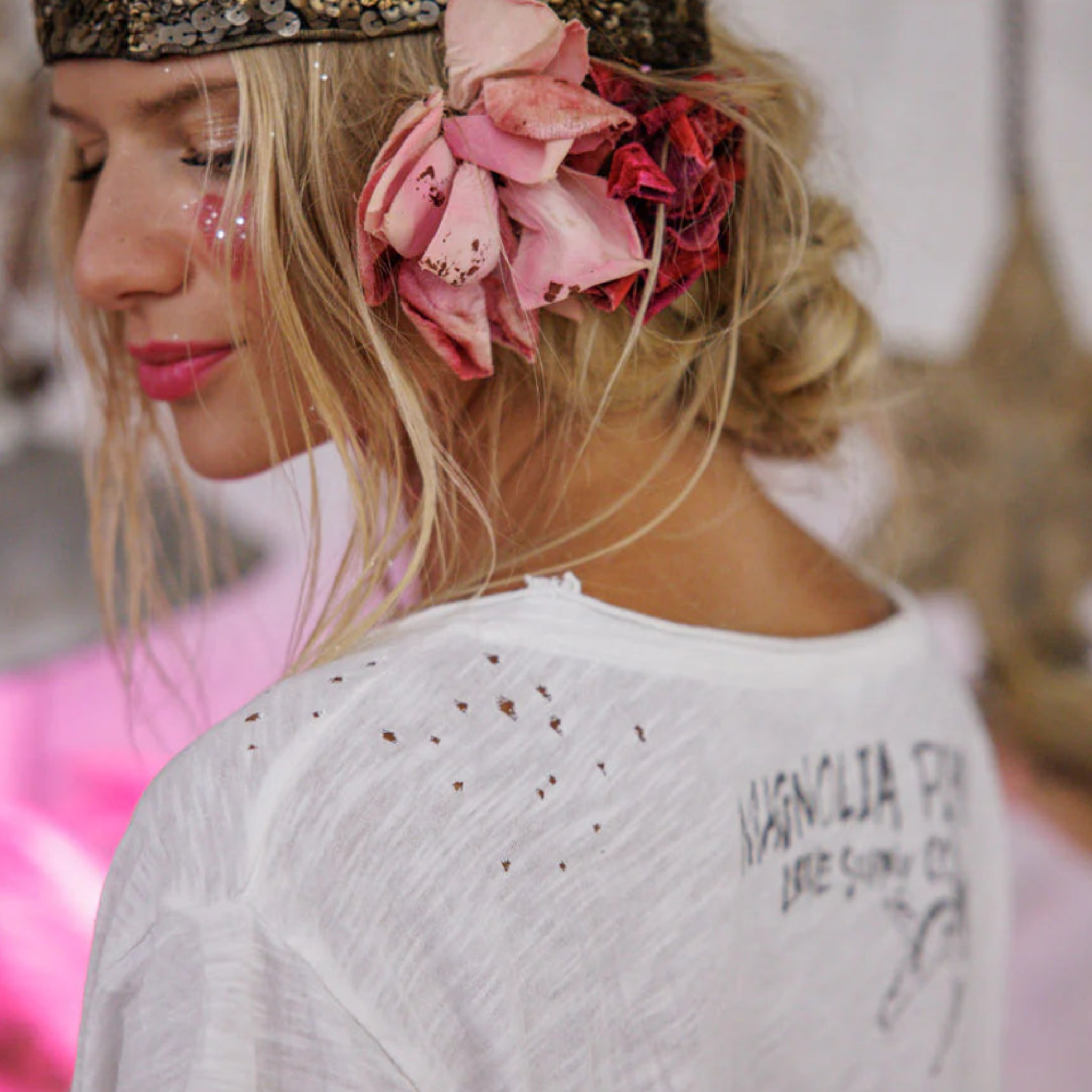 Magnolia Pearl Your Magic Is Sacred Tee Dress