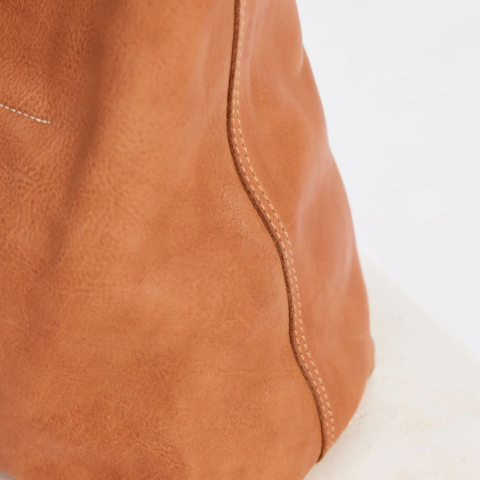 Juju & Co Unlined Slouchy Leather Bag