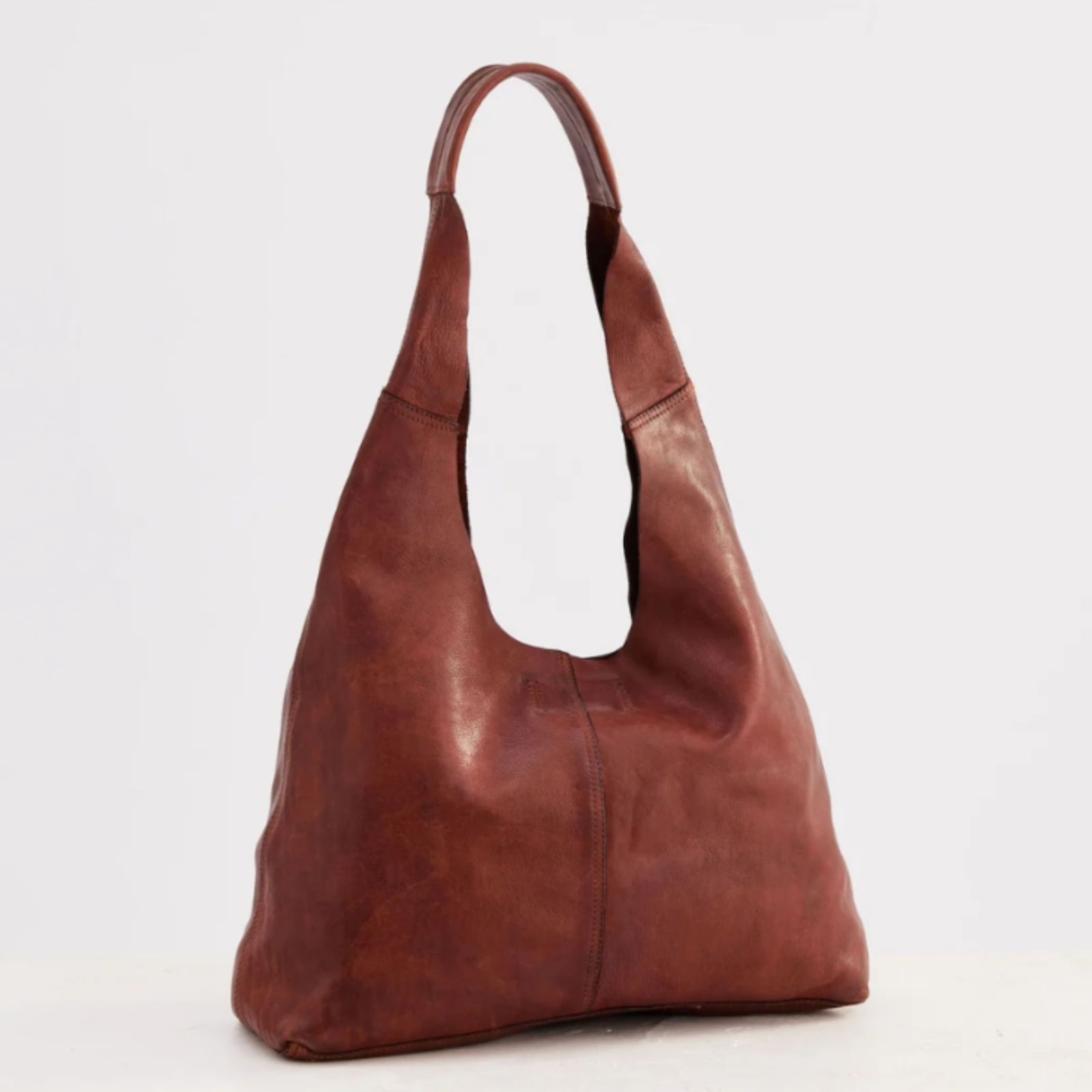 Juju & Co Unlined Slouchy Leather Bag