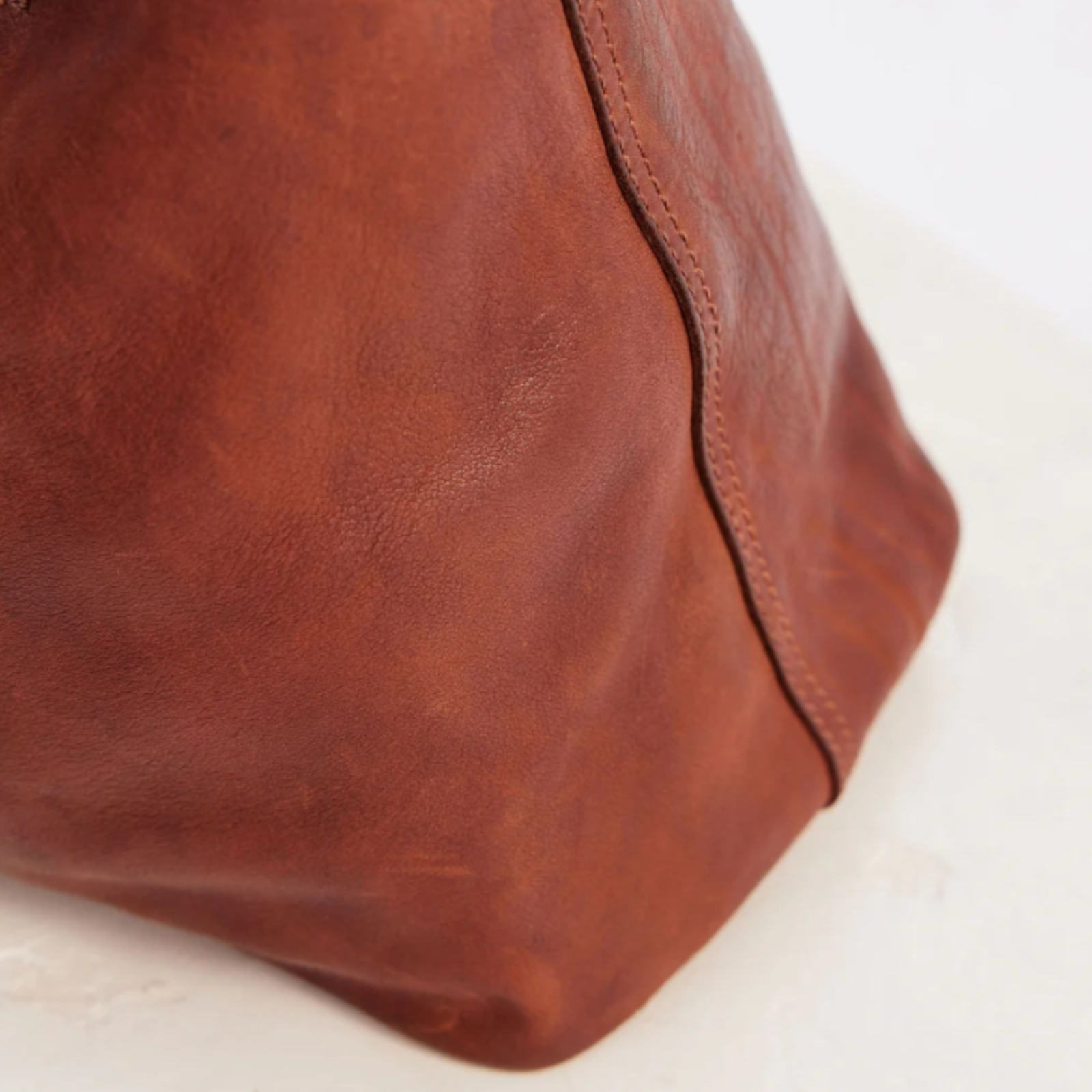 Juju & Co Unlined Slouchy Leather Bag
