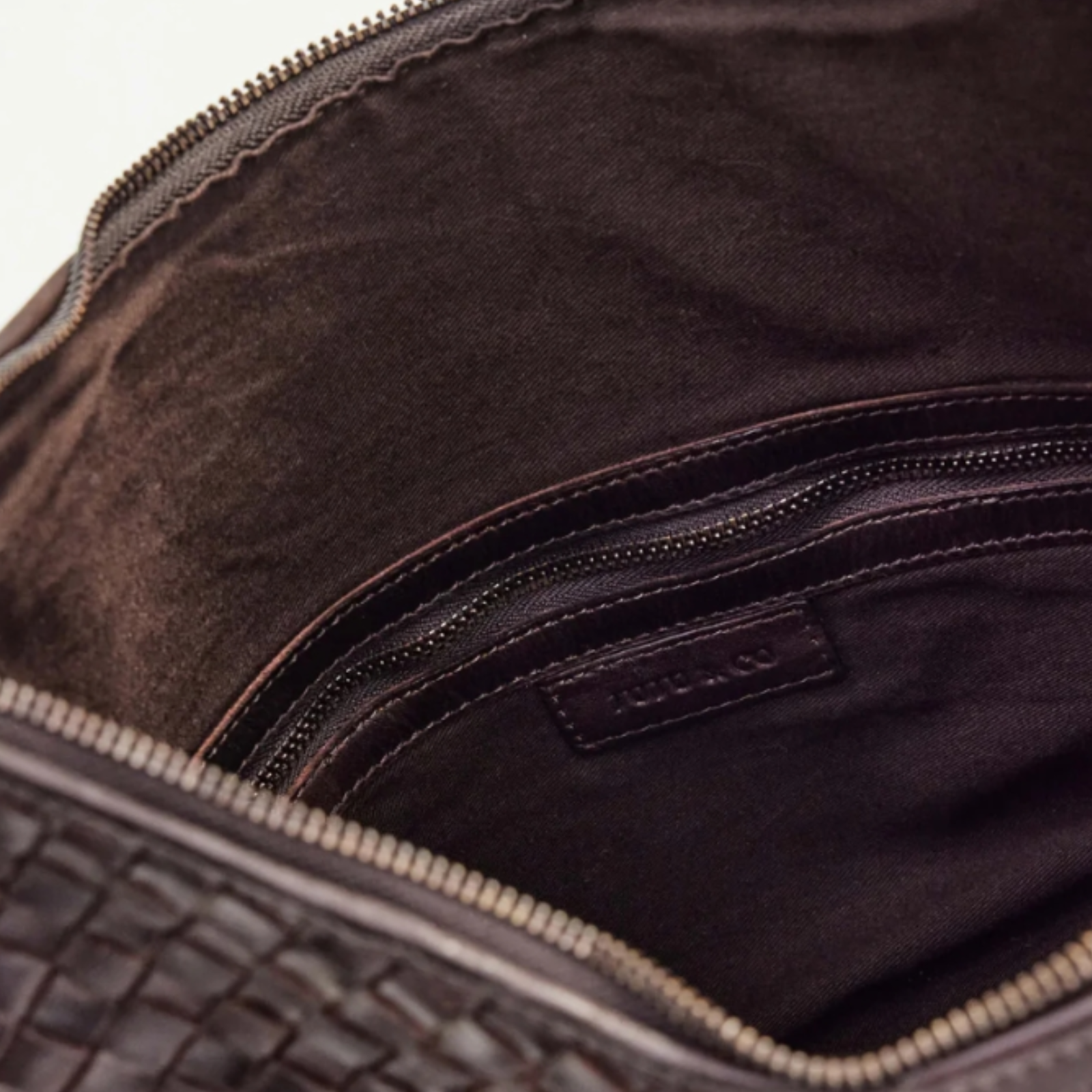 Juju & Co Basque Slouchy Leather Bag