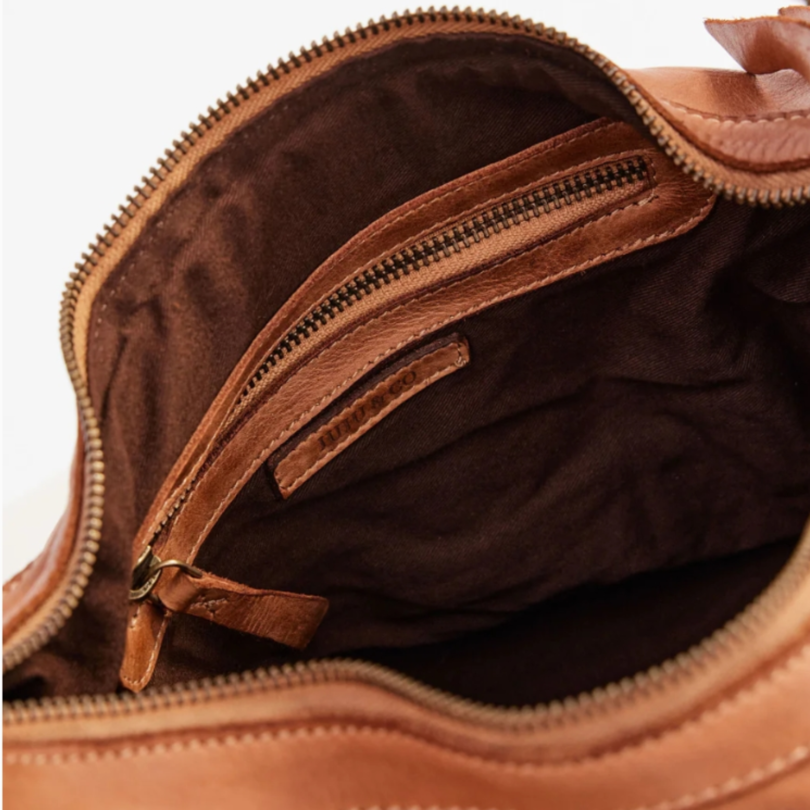 Juju & Co Signature Slouchy Leather Bag