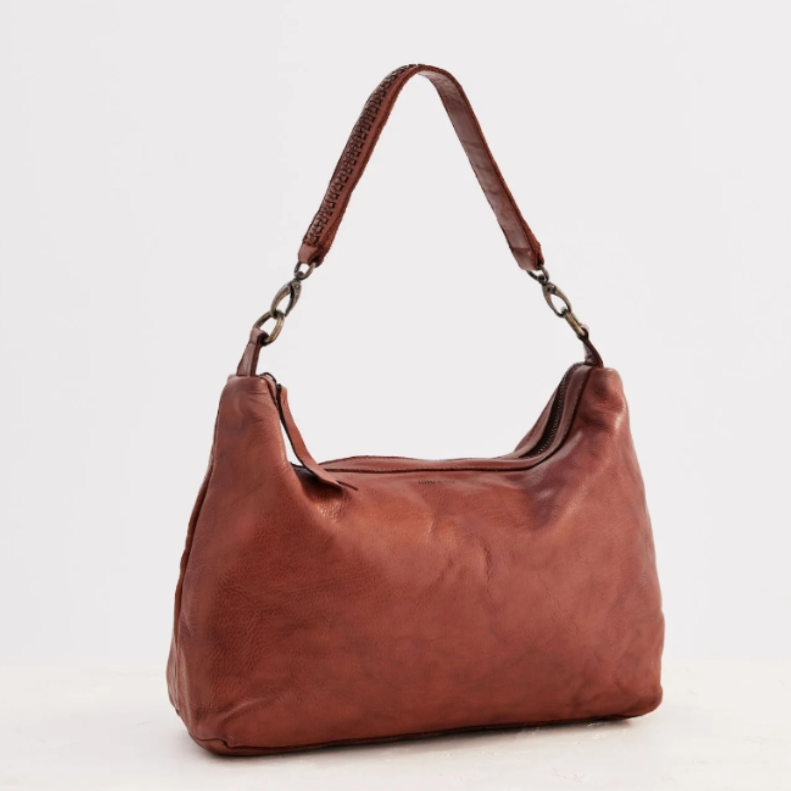 Juju & Co Signature Slouchy Leather Bag