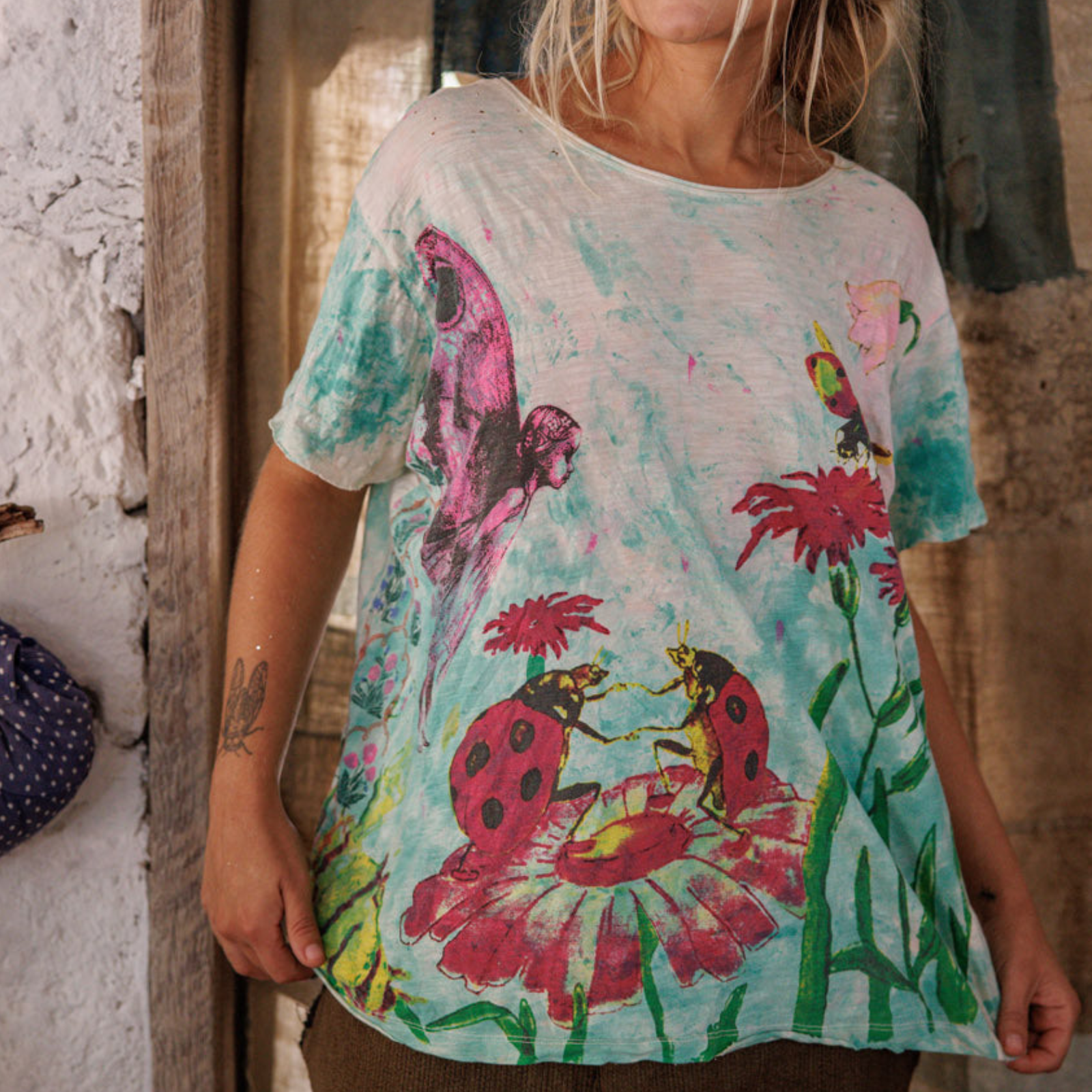 Magnolia Pearl Be My Ladybug Tee