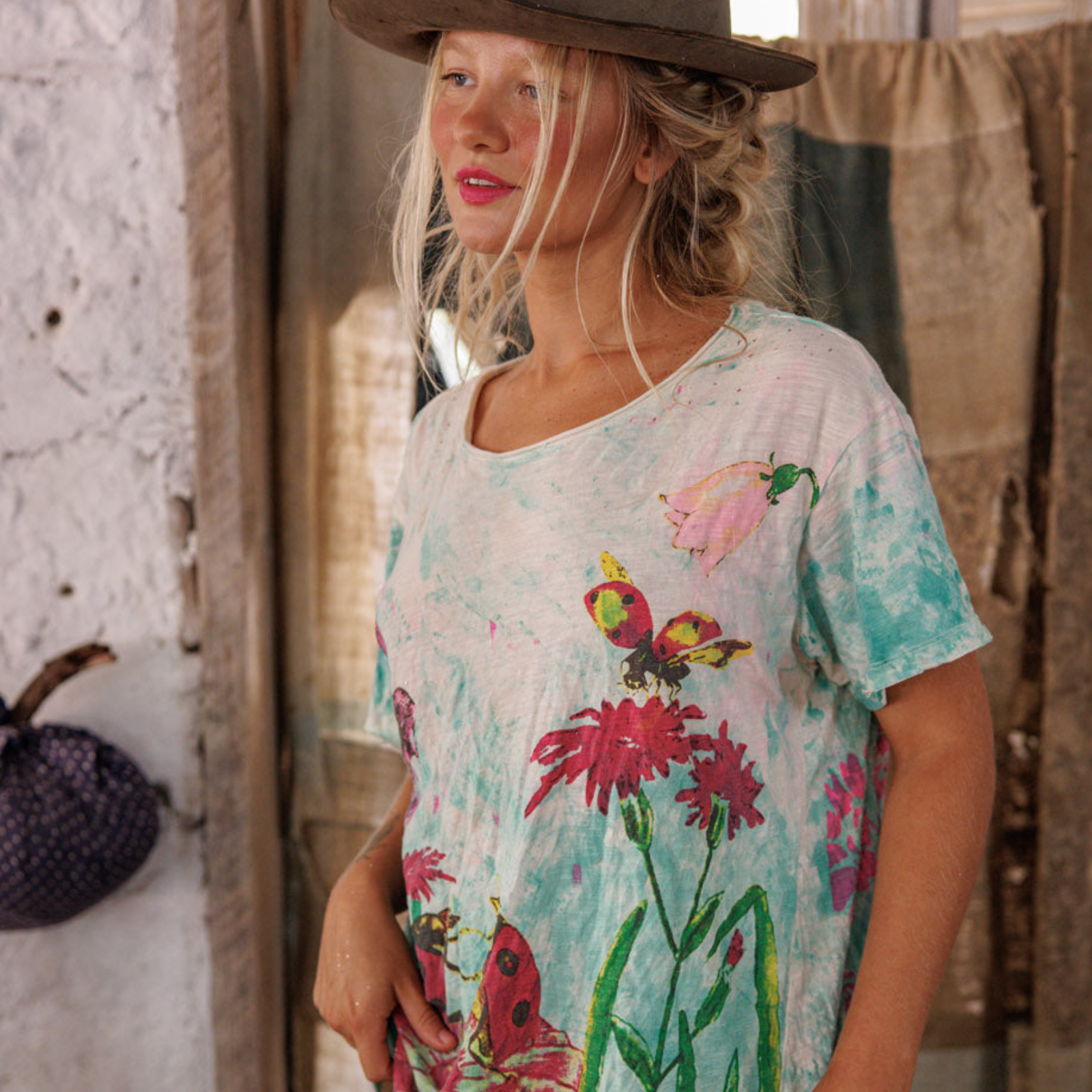 Magnolia Pearl Be My Ladybug Tee