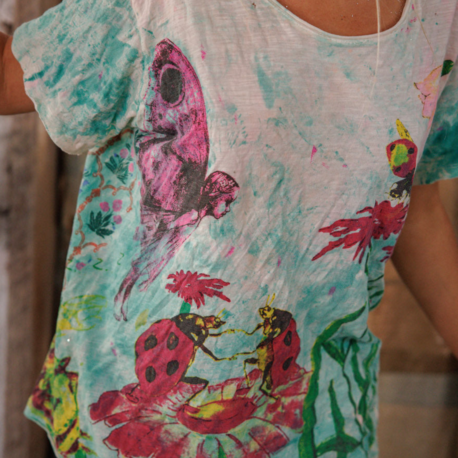 Magnolia Pearl Be My Ladybug Tee