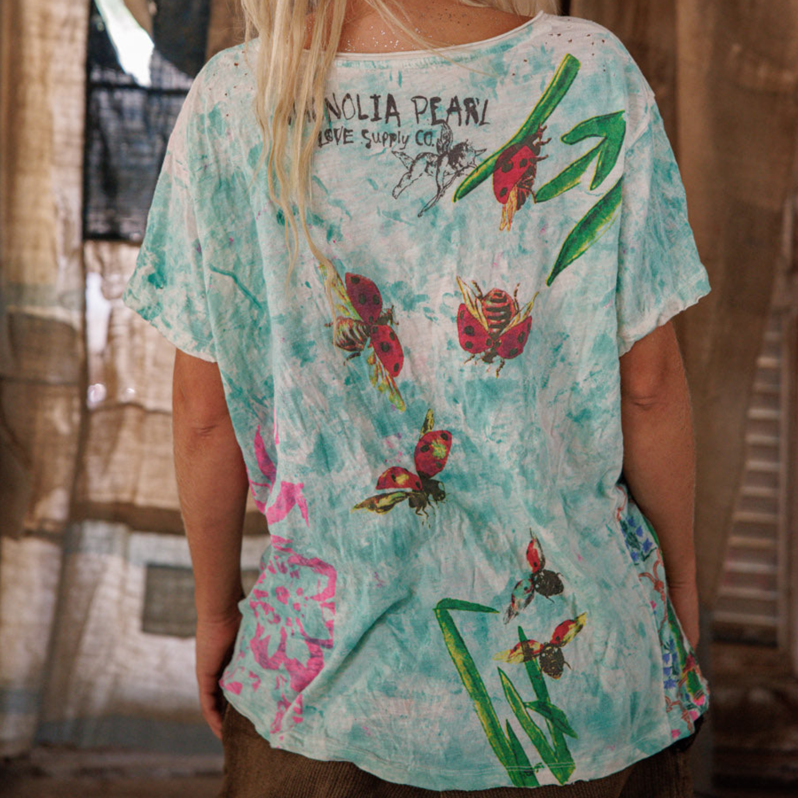 Magnolia Pearl Be My Ladybug Tee