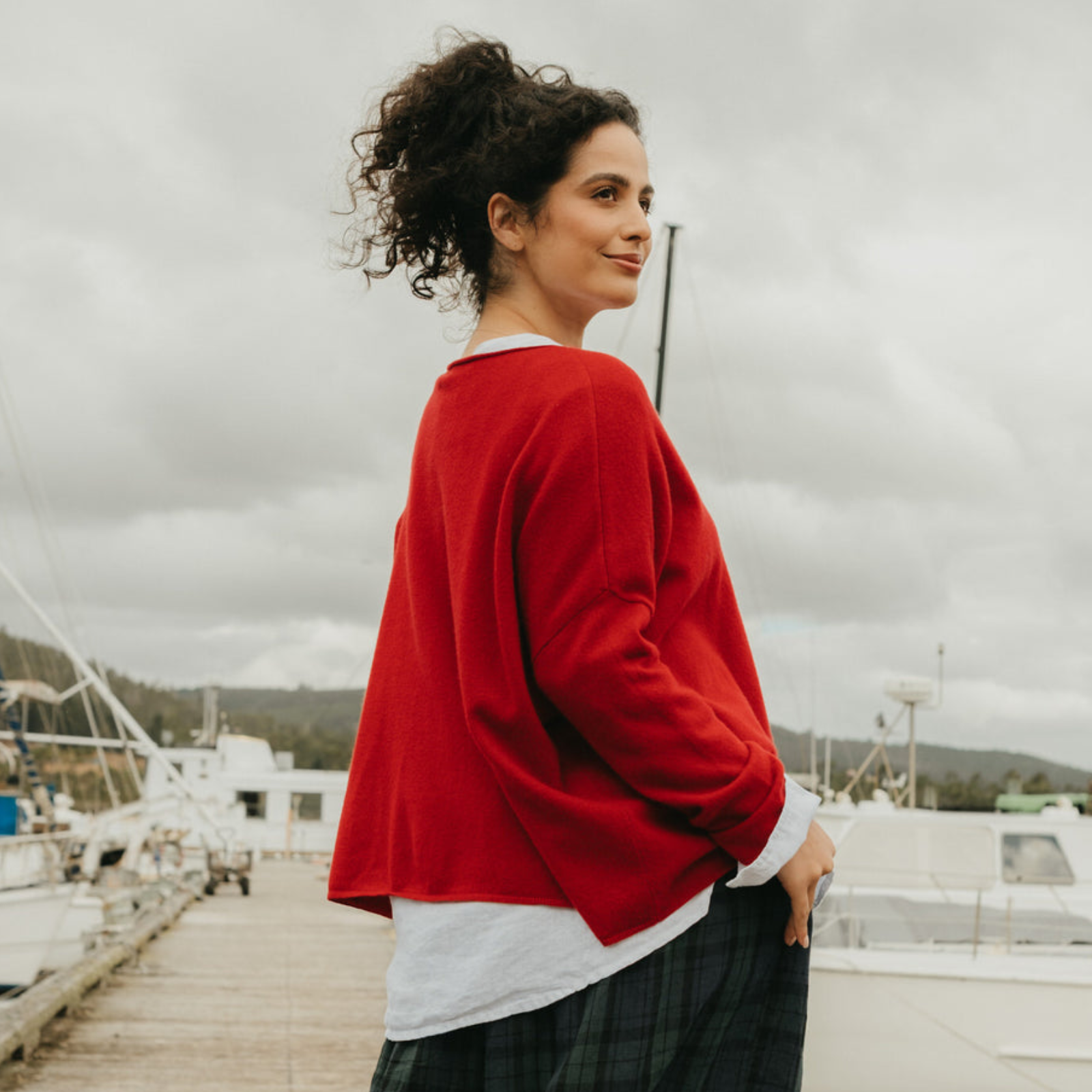 Montaigne Olivia Boxy Wool Jumper