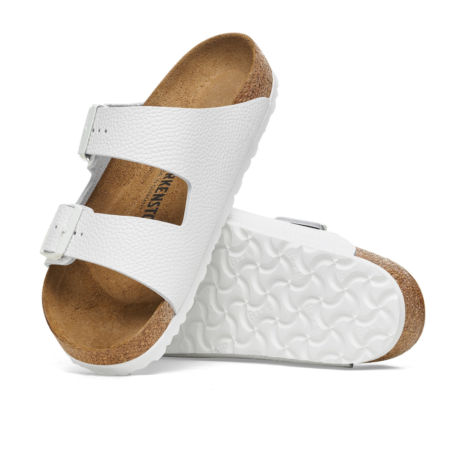 Birkenstock Arizona White Smooth Leather