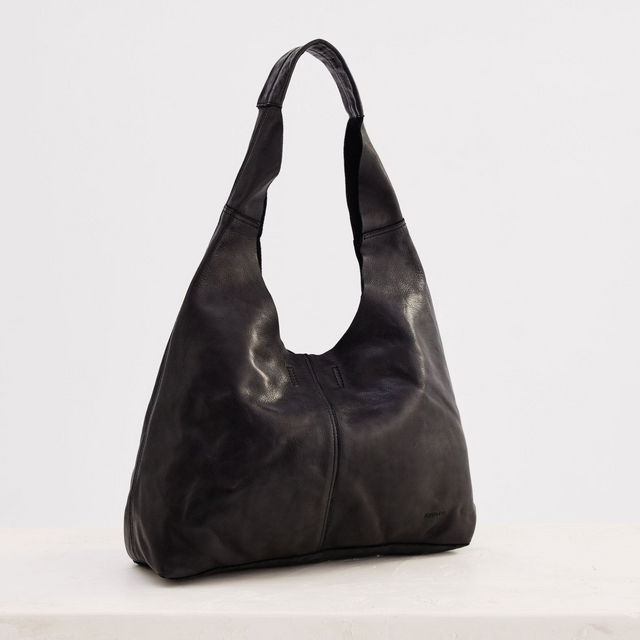 Juju & Co Unlined Slouchy Leather Bag