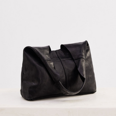 Juju & Co Unlined Slouchy Leather Bag