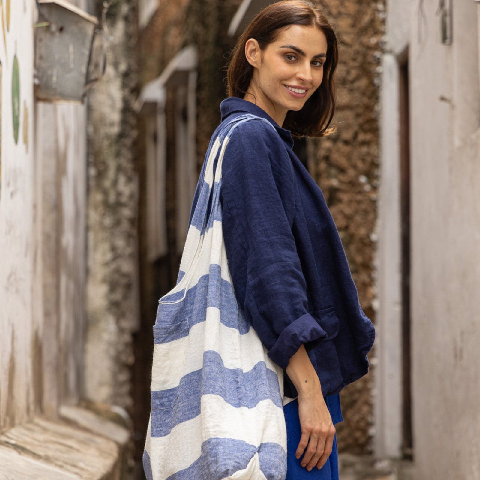 Meg by Design Kitani Linen Bag
