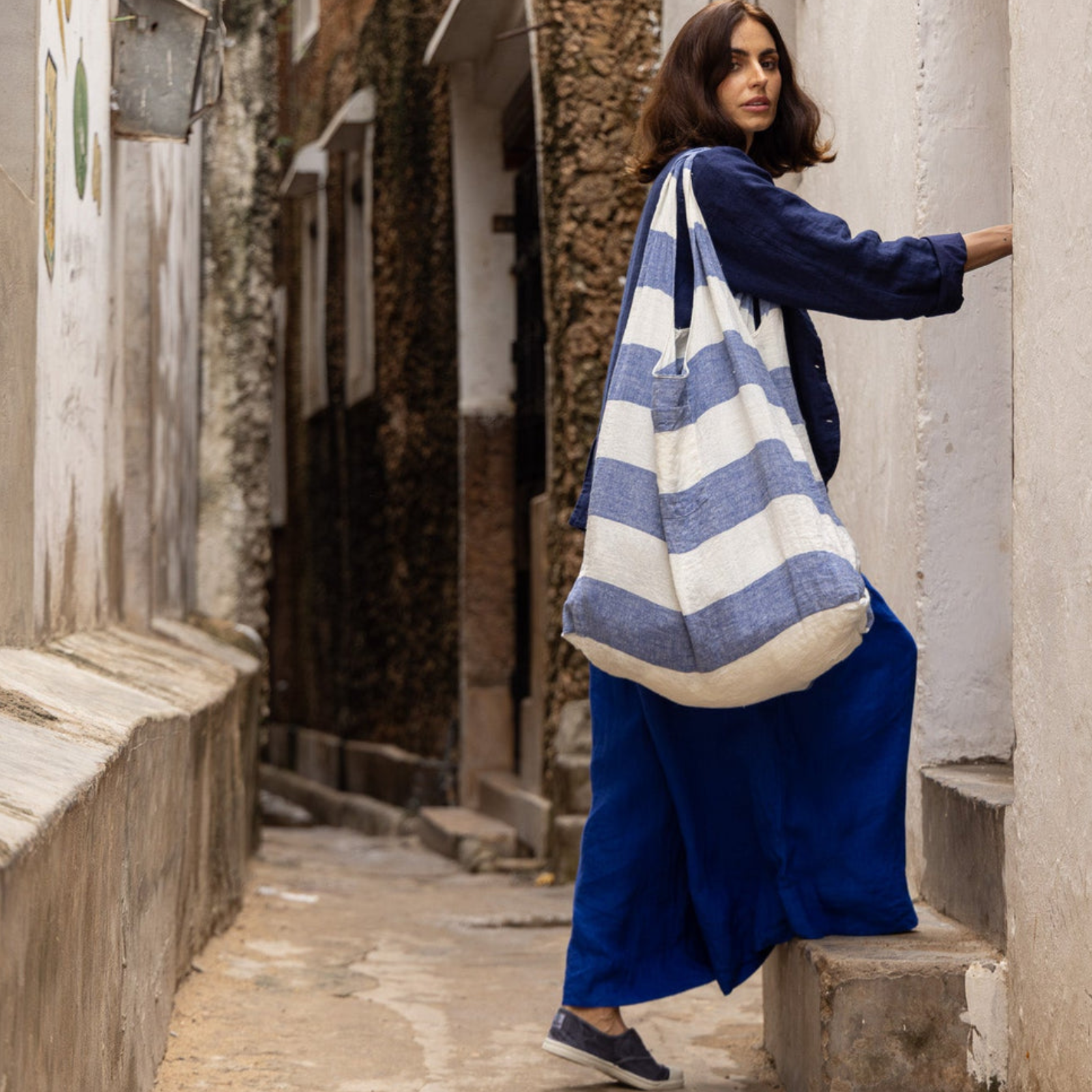 Meg by Design Kitani Linen Bag