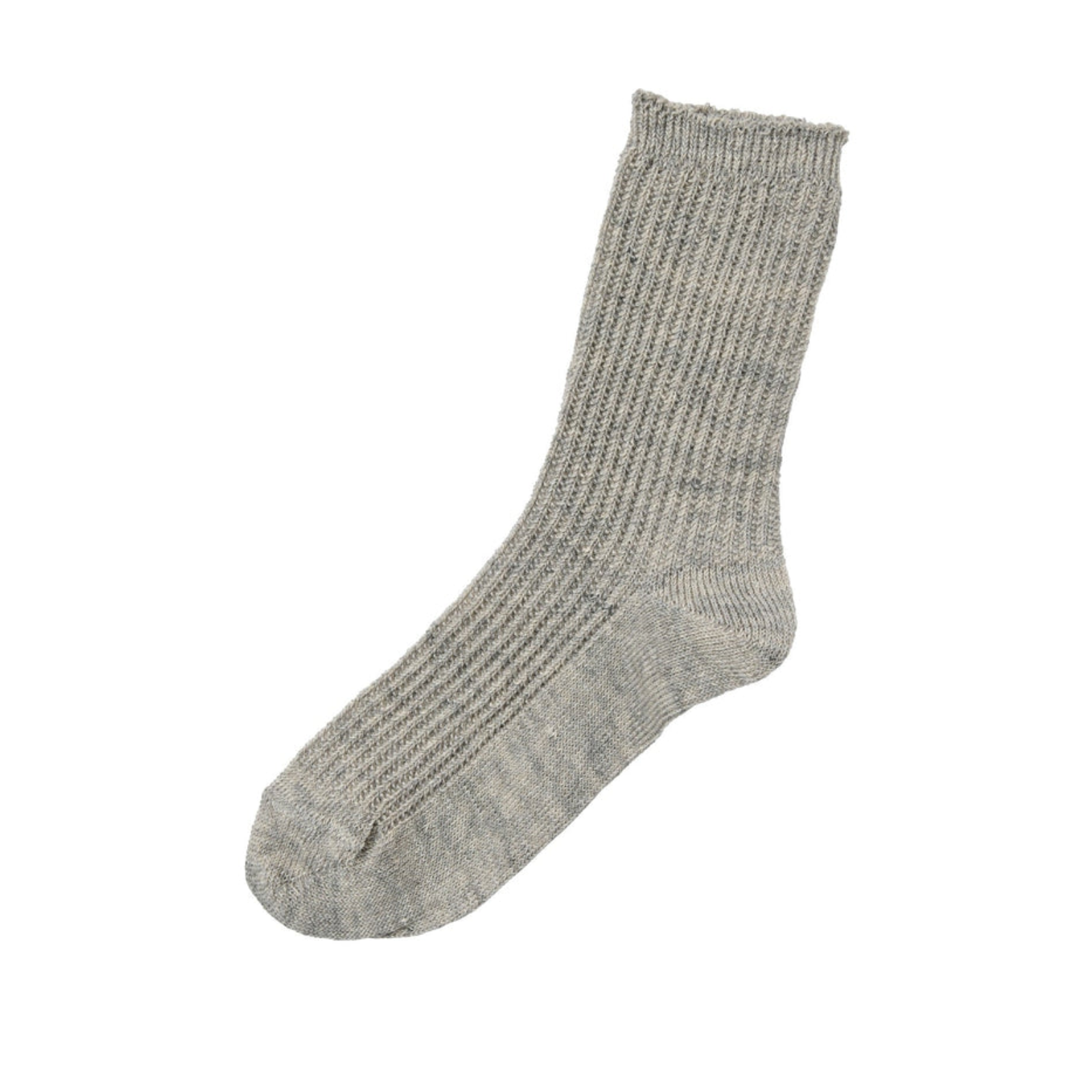 Memeri Linen Ribbed Socks