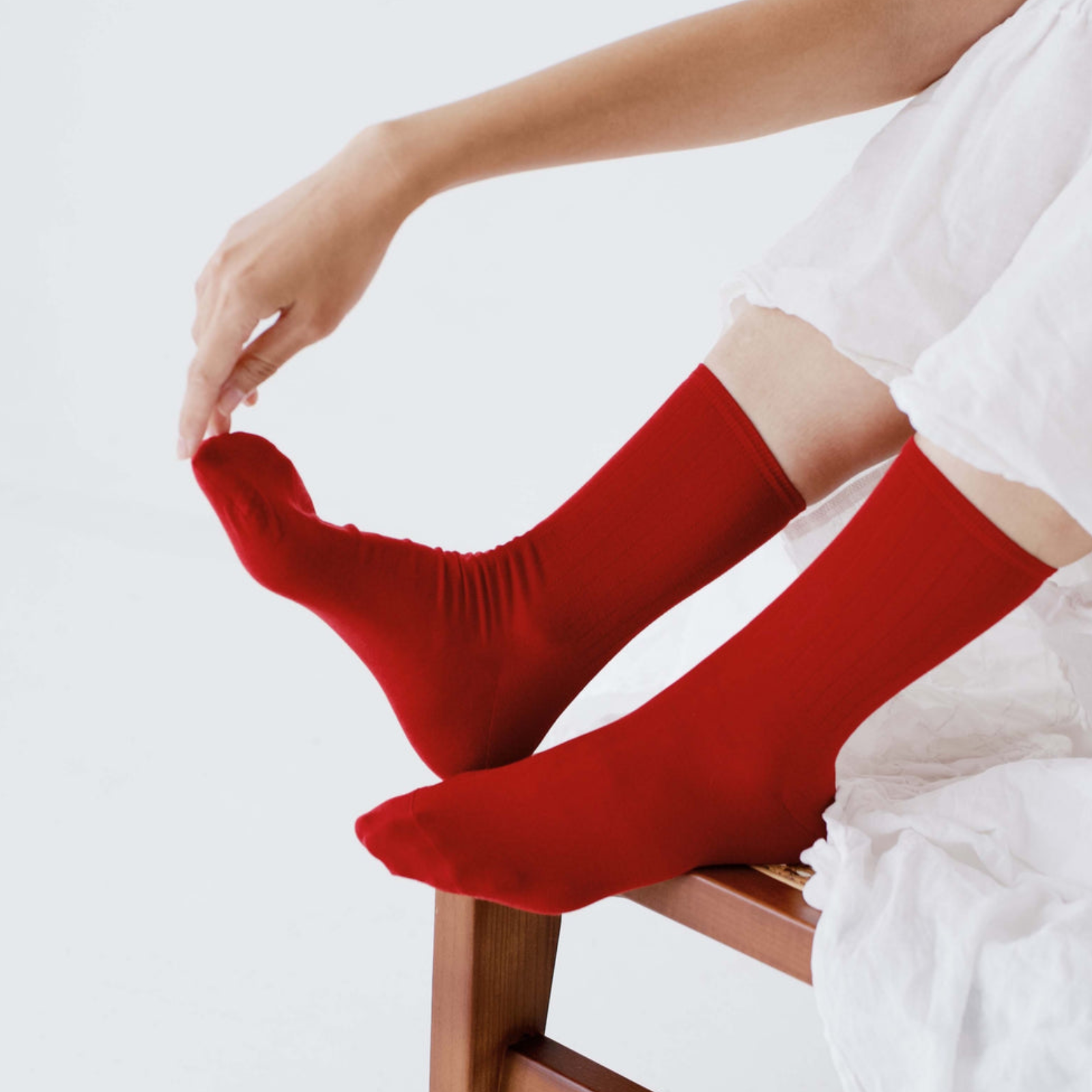 Hakne Smooth Silk Socks