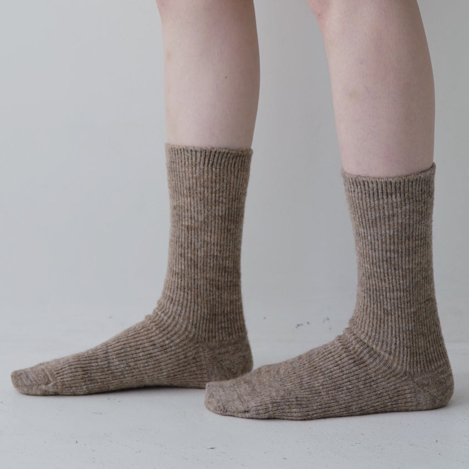 Hakne Suri Alpaca Ribbed Socks