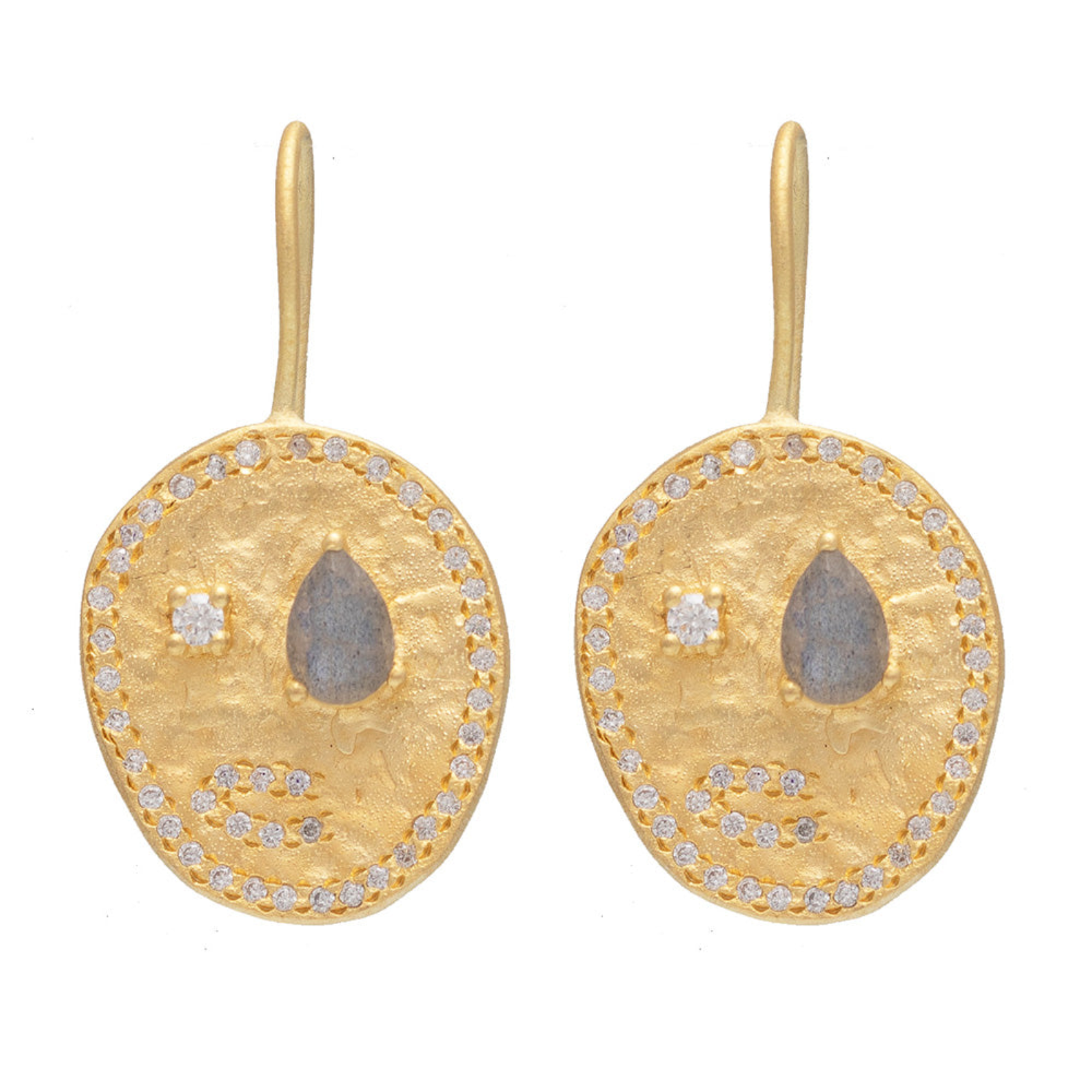 Rubyteva Alila Labradorite Earrings