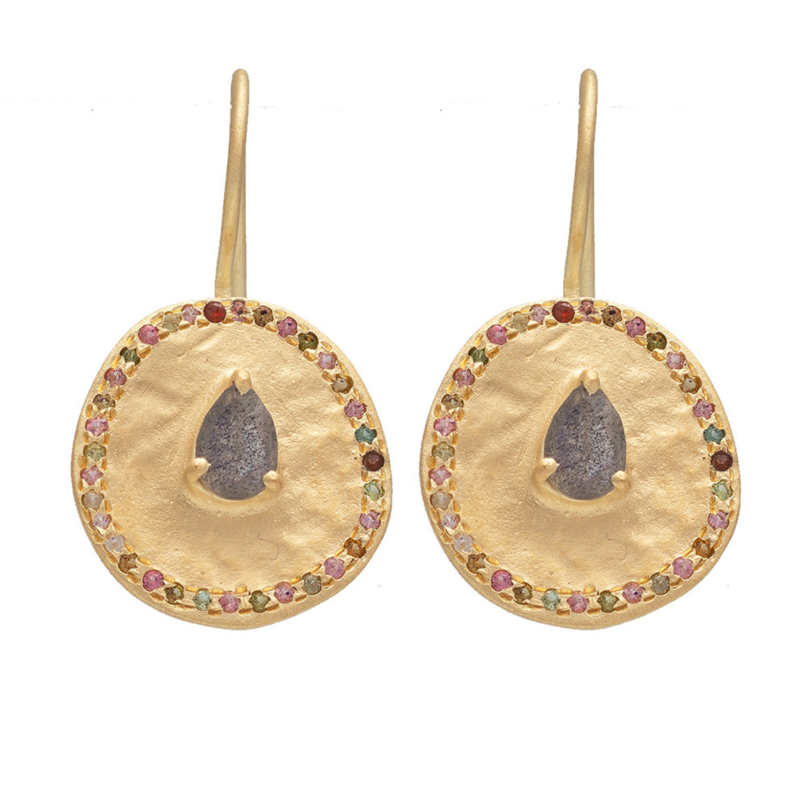 Rubyteva Majorelle Labradorite Earrings