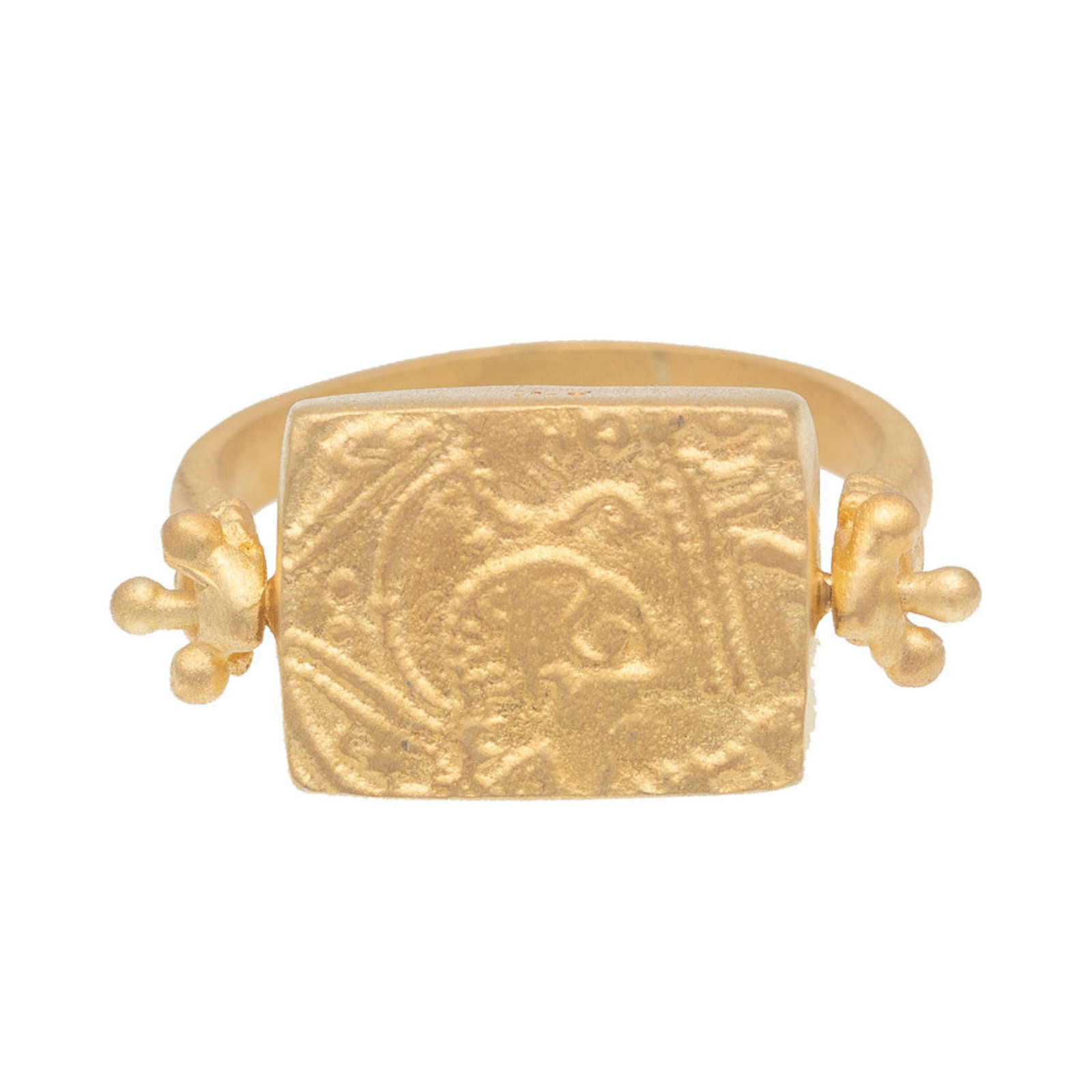 Rubyteva Aqua Chalcedony Kasbah Ring