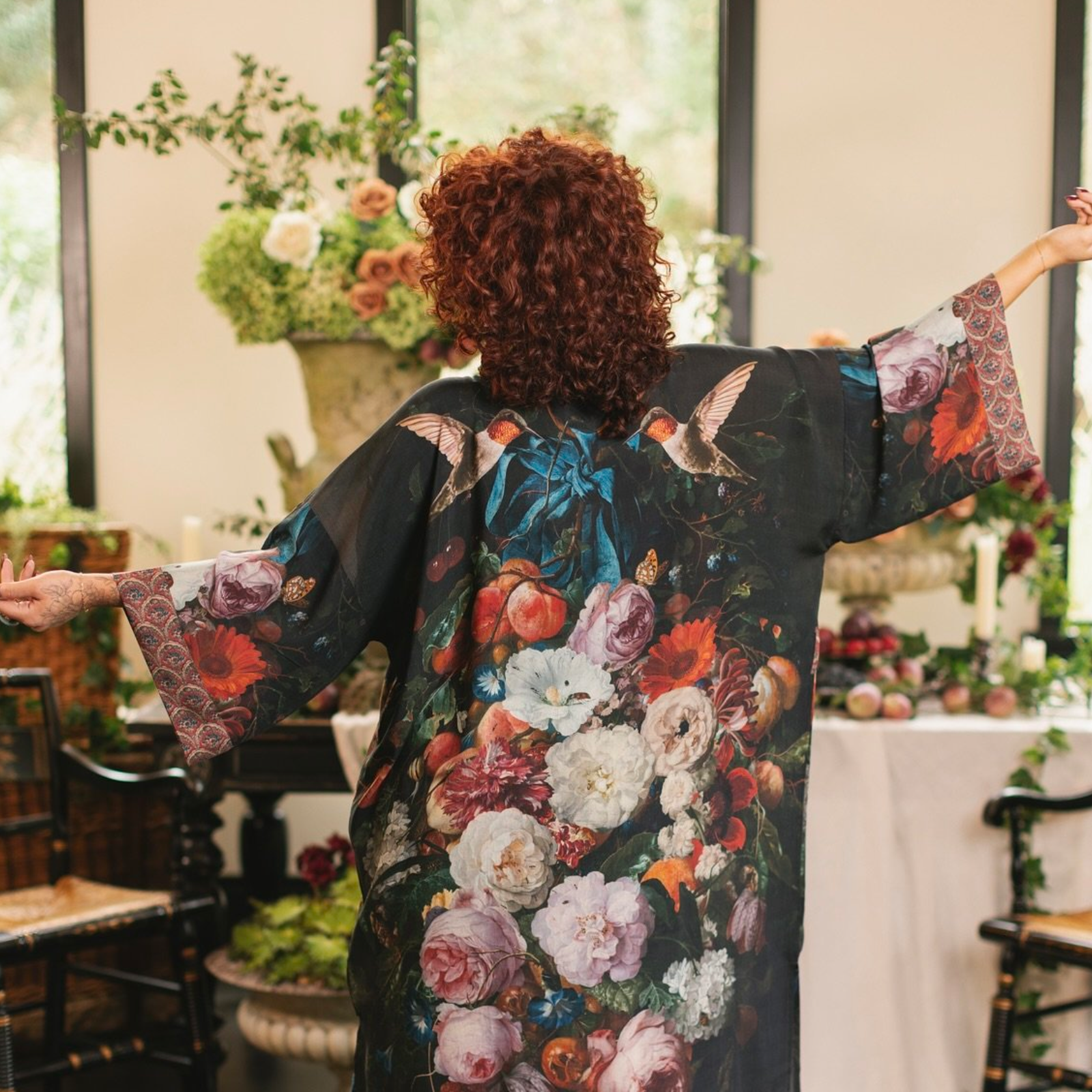 Market of Stars Long Flight of Fancy Opera Kimono