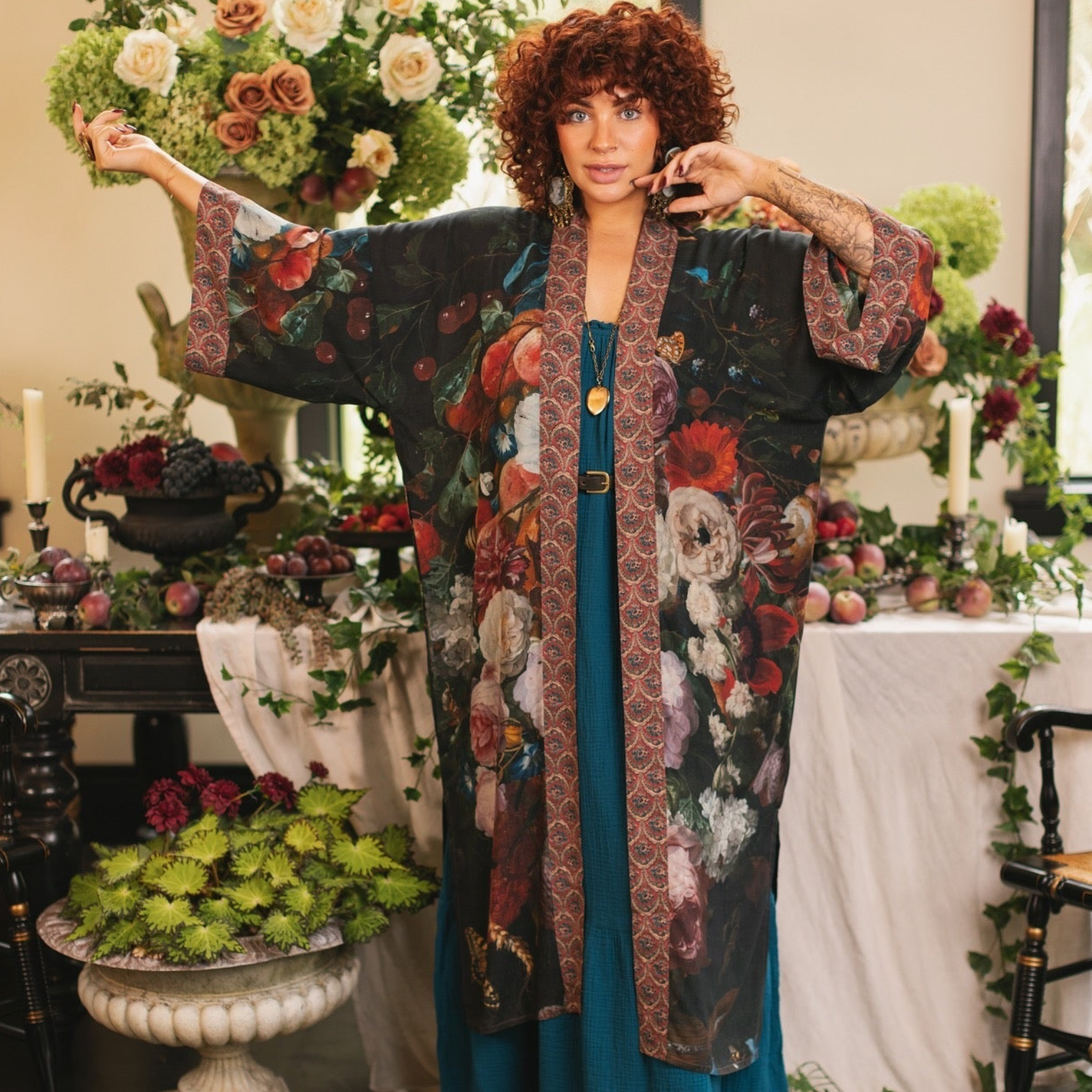 Market of Stars Long Flight of Fancy Opera Kimono