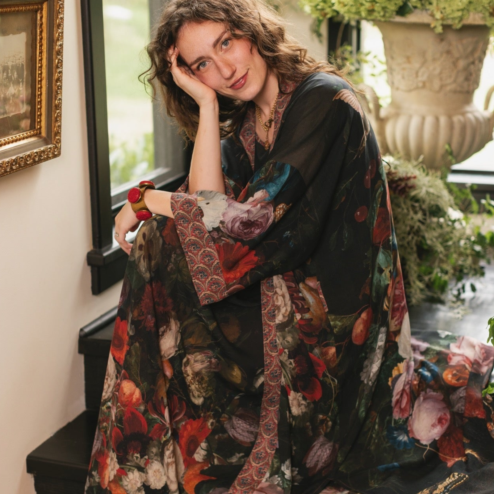 Market of Stars Long Flight of Fancy Opera Kimono