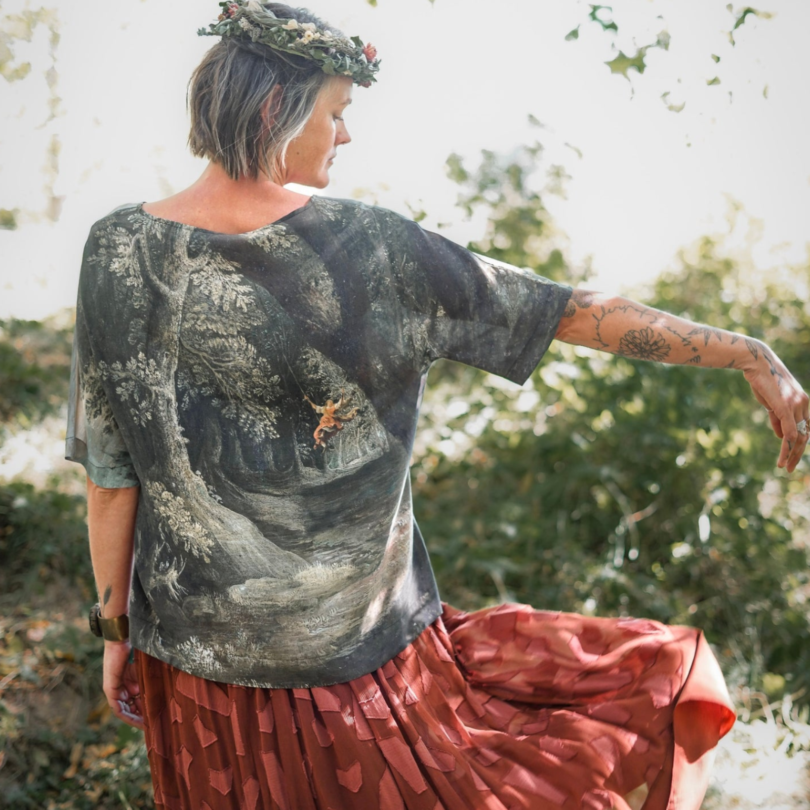 Market of Stars Castles In The Air Luxe Tunic Top