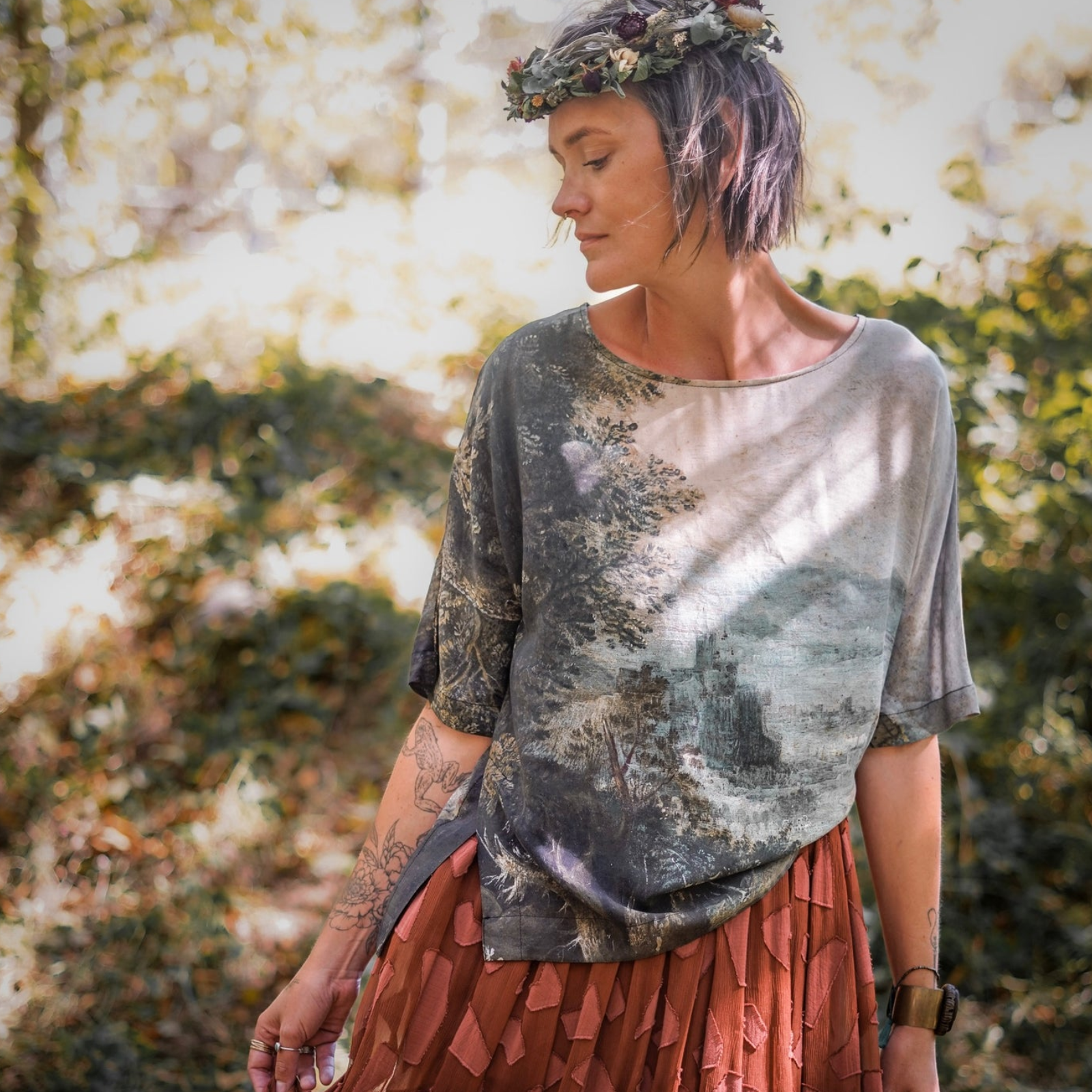 Market of Stars Castles In The Air Luxe Tunic Top