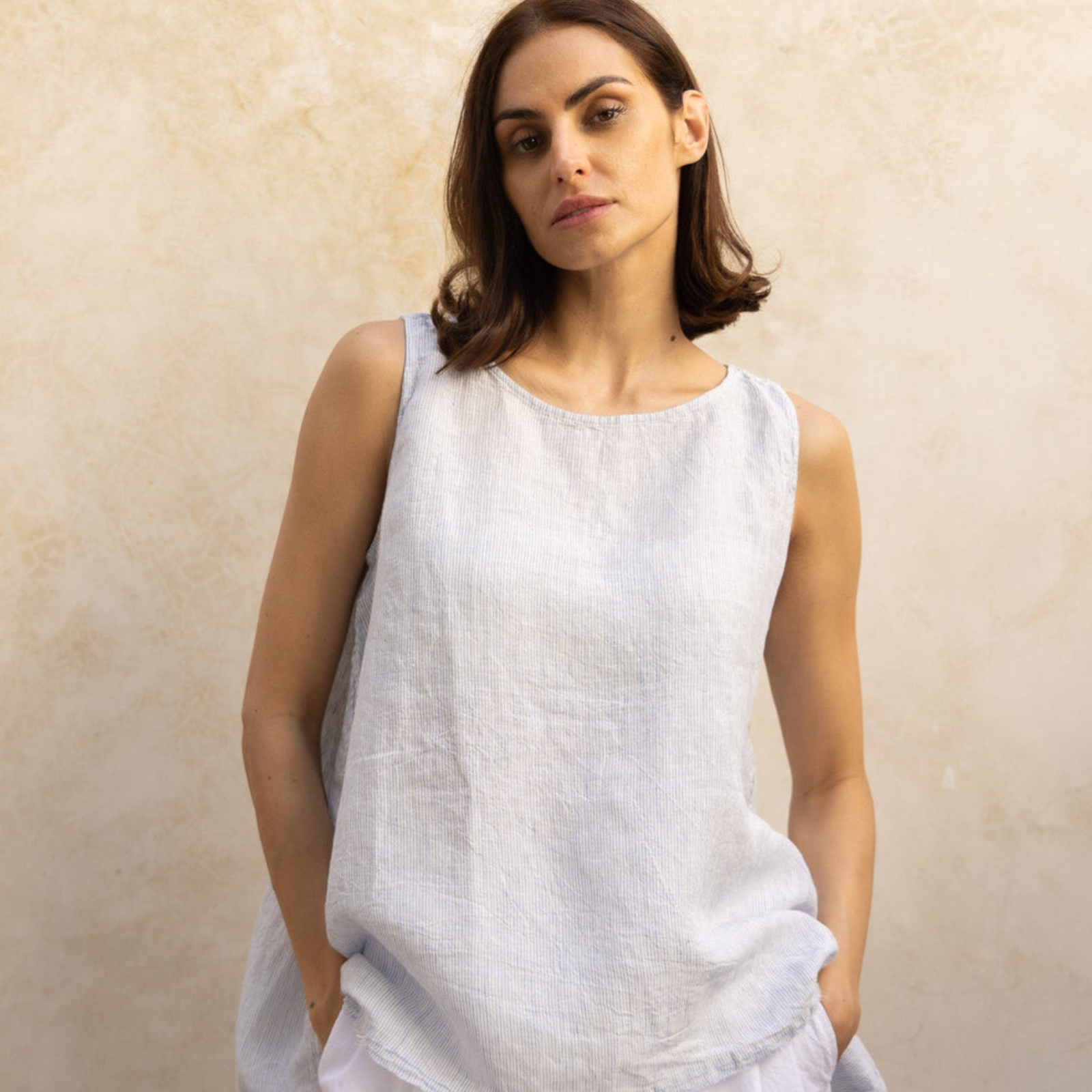 Meg by Design Gia Linen Top