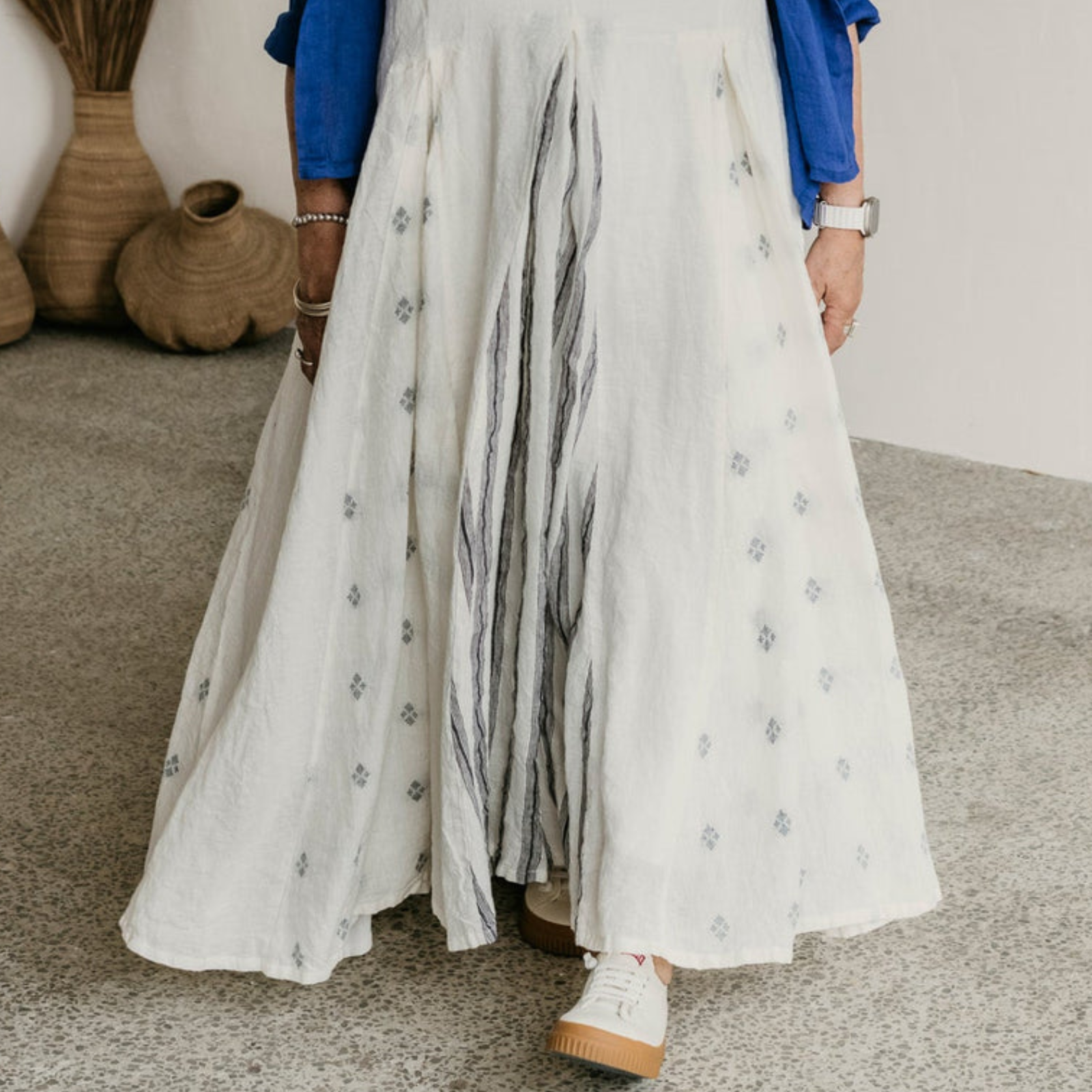 Meg By Design Inaya Linen Sleeveless Dress