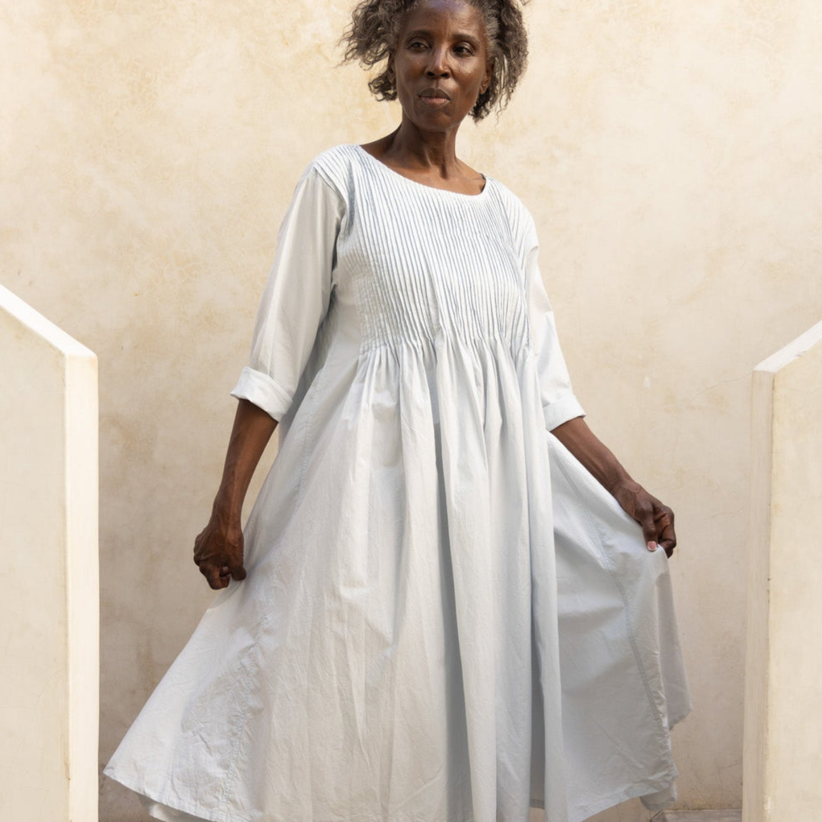 Meg by Design Asili Cotton Poplin Dress